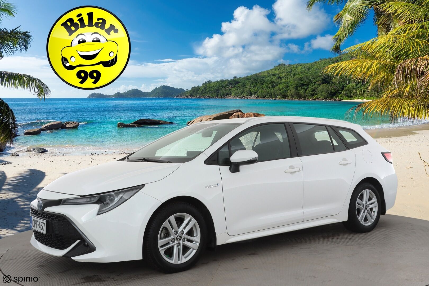 Toyota Corolla 2021 Touring Sports 1,8 Hybrid Active Edition * ACC / Webasto / P.kamera / Sähköluukku / LED / Navi / Keyless / Ratinlämmitin * - Suomi-auto / Kahdet renkaat aluvanteilla / Merkkihuollettu