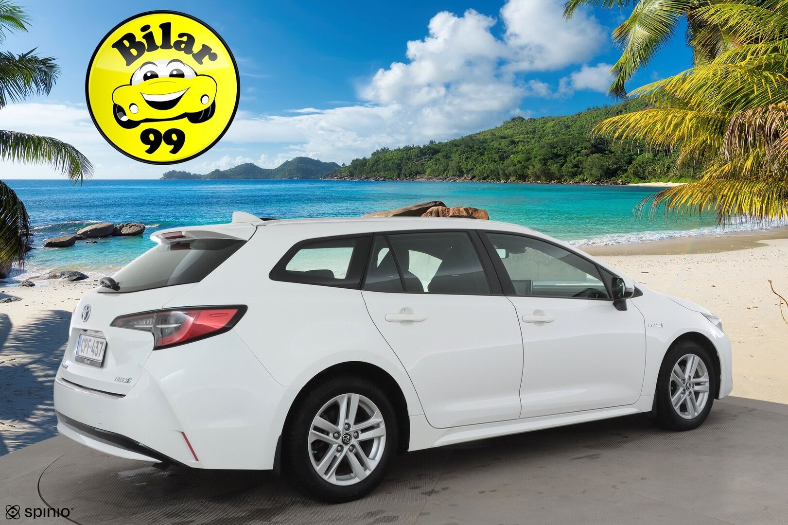 Toyota Corolla 2021 Touring Sports 1,8 Hybrid Active Edition * ACC / Webasto / P.kamera / Sähköluukku / LED / Navi / Keyless / Ratinlämmitin * - Suomi-auto / Kahdet renkaat aluvanteilla / Merkkihuollettu