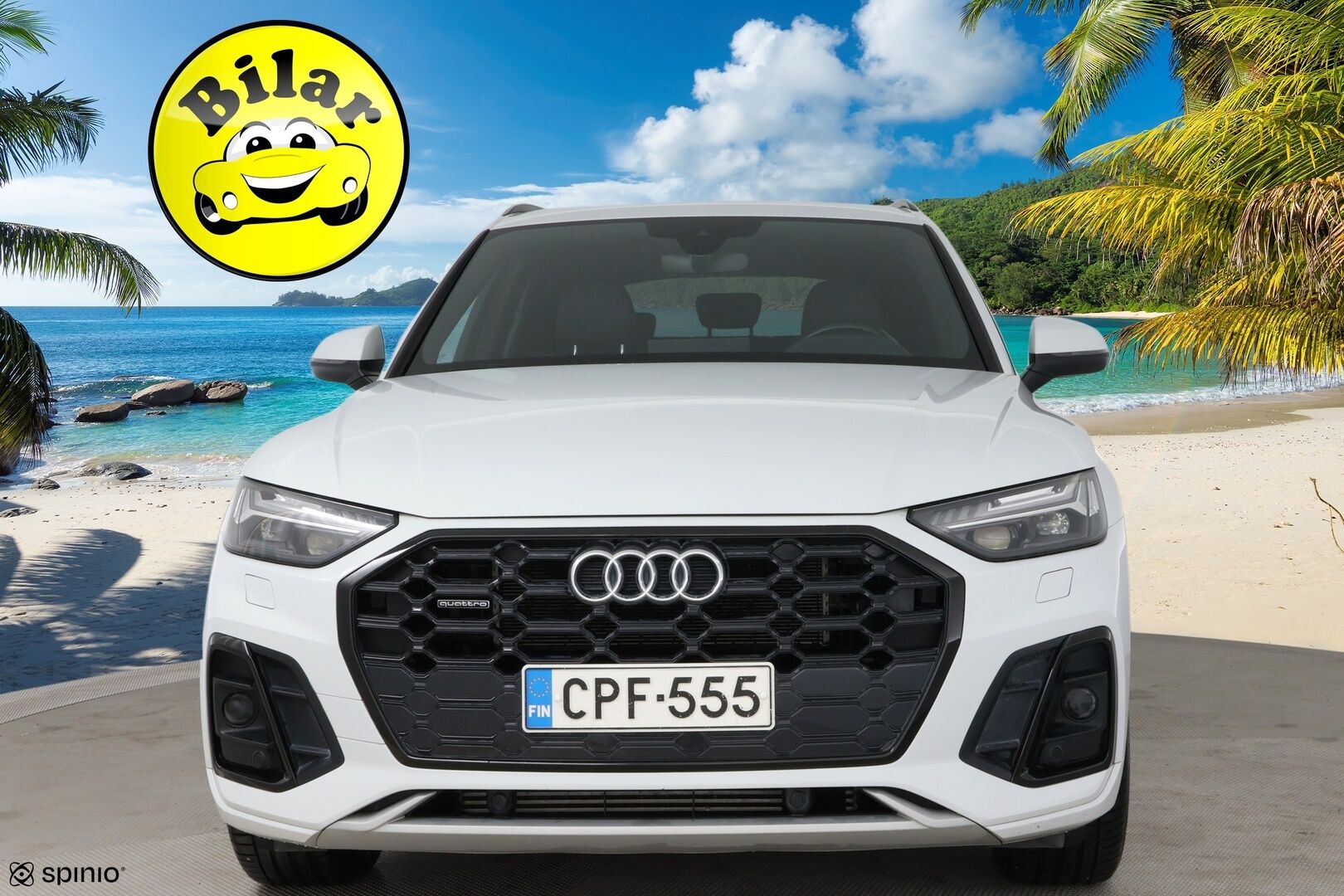 Audi Q5 2022 S line 55 TFSI e 270 kW quattro S tronic - | ACC | 2x S-Line | Matrix | Koukku | Ilma-alusta | Puolinahat | Sporttipenkit | Digimittaristo | P.kamera |