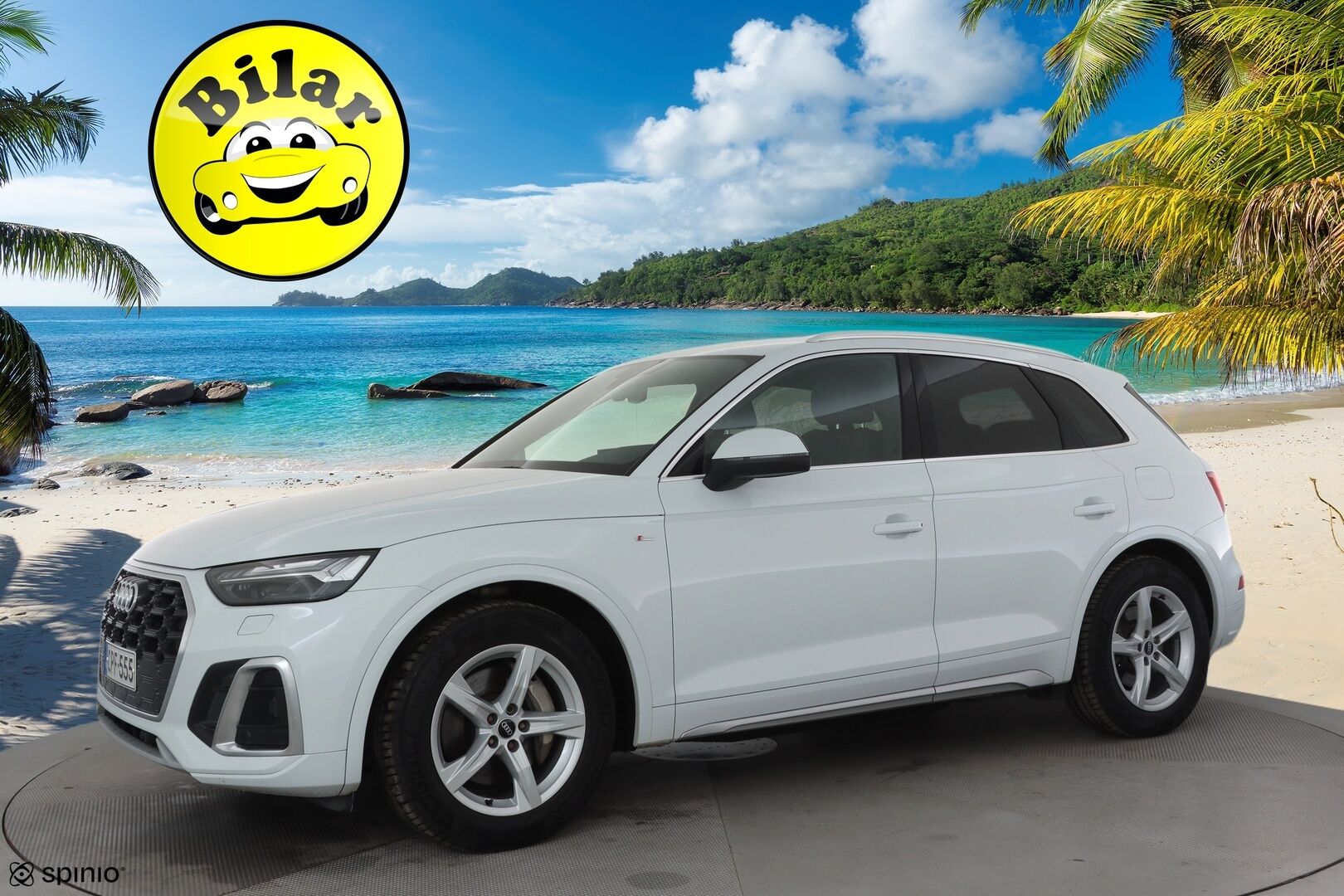 Audi Q5 2022 S line 55 TFSI e 270 kW quattro S tronic - | ACC | 2x S-Line | Matrix | Koukku | Ilma-alusta | Puolinahat | Sporttipenkit | Digimittaristo | P.kamera |