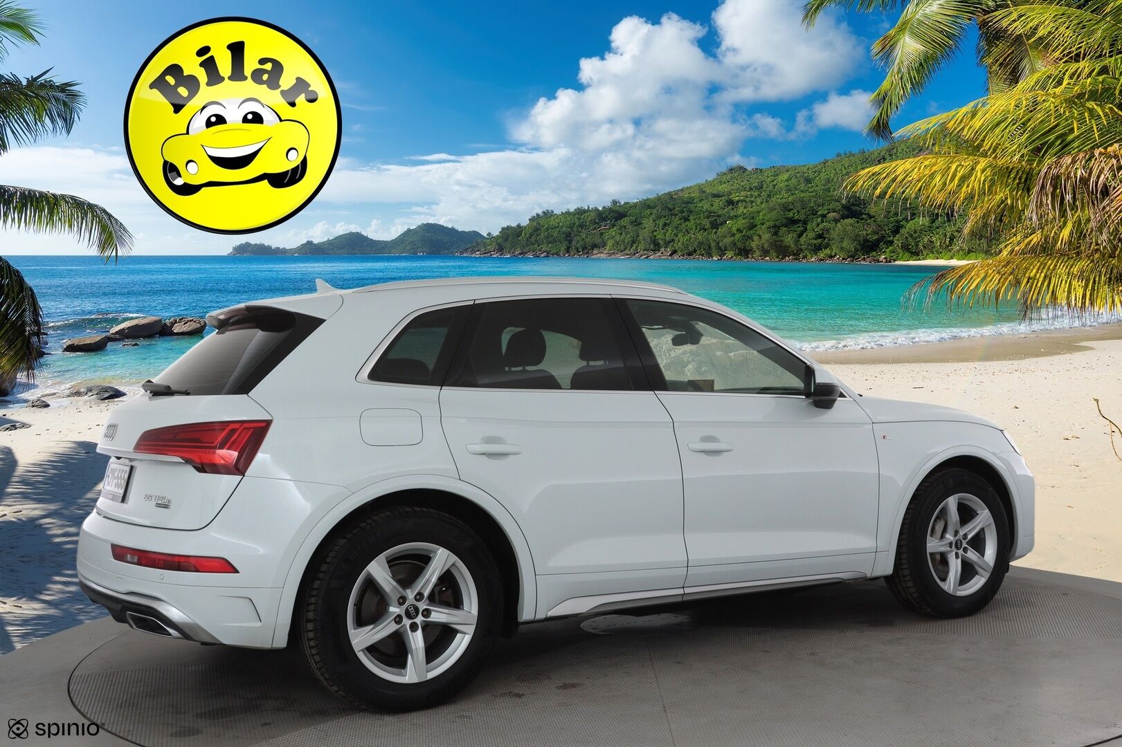 Audi Q5 2022 S line 55 TFSI e 270 kW quattro S tronic - | ACC | 2x S-Line | Matrix | Koukku | Ilma-alusta | Puolinahat | Sporttipenkit | Digimittaristo | P.kamera |