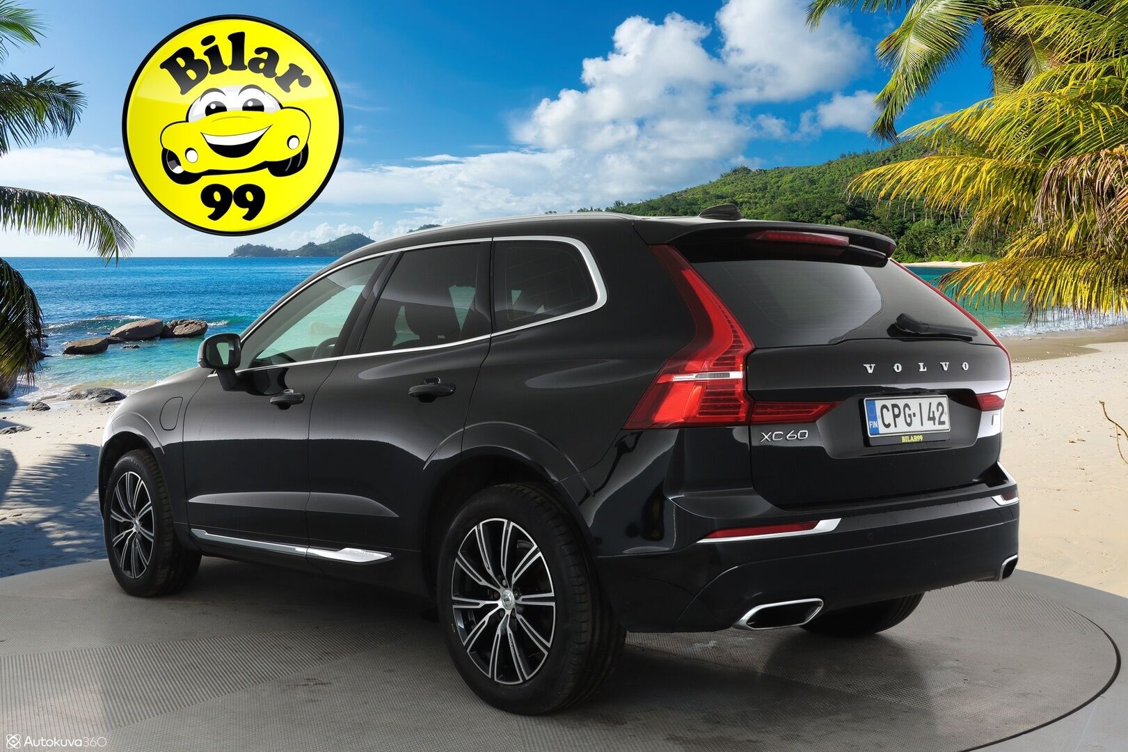 Volvo XC60 2021 T6 TwE AWD Business Inscription aut. **Panorama / Webasto / Koukku / BLIS / P.kamera / KeylessGo** - 3,99 % KORKOTARJOUS TÄHÄN AUTOON - Akku kuntotarkastettu / 1.om Suomi-auto / Merkkihuollettu / Kahdet renkaat aluvanteilla