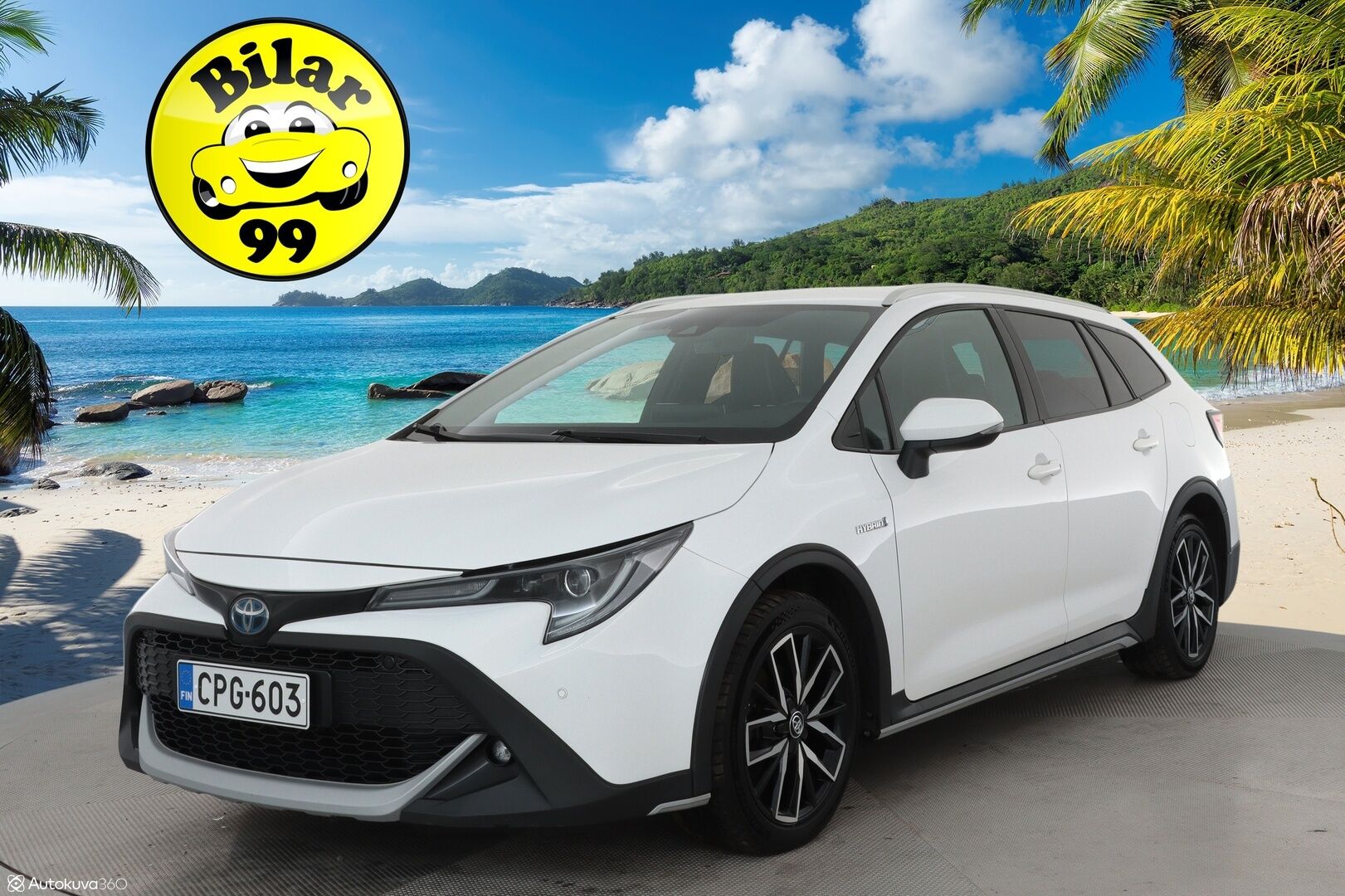 Toyota Corolla 2021 Touring Sports 1,8 Hybrid TREK Business ** Webasto / Adapt.Vakkari / P.Kamera / LED-valot / Navi / KeylessGO ** - 1.Om Suomi-auto / 2x Renkaat