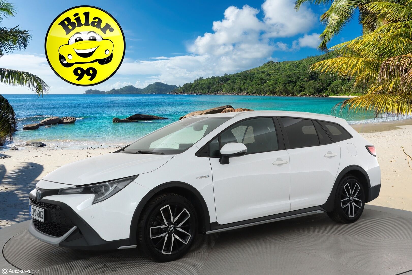 Toyota Corolla 2021 Touring Sports 1,8 Hybrid TREK Business ** Webasto / Adapt.Vakkari / P.Kamera / LED-valot / Navi / KeylessGO ** - 1.Om Suomi-auto / 2x Renkaat