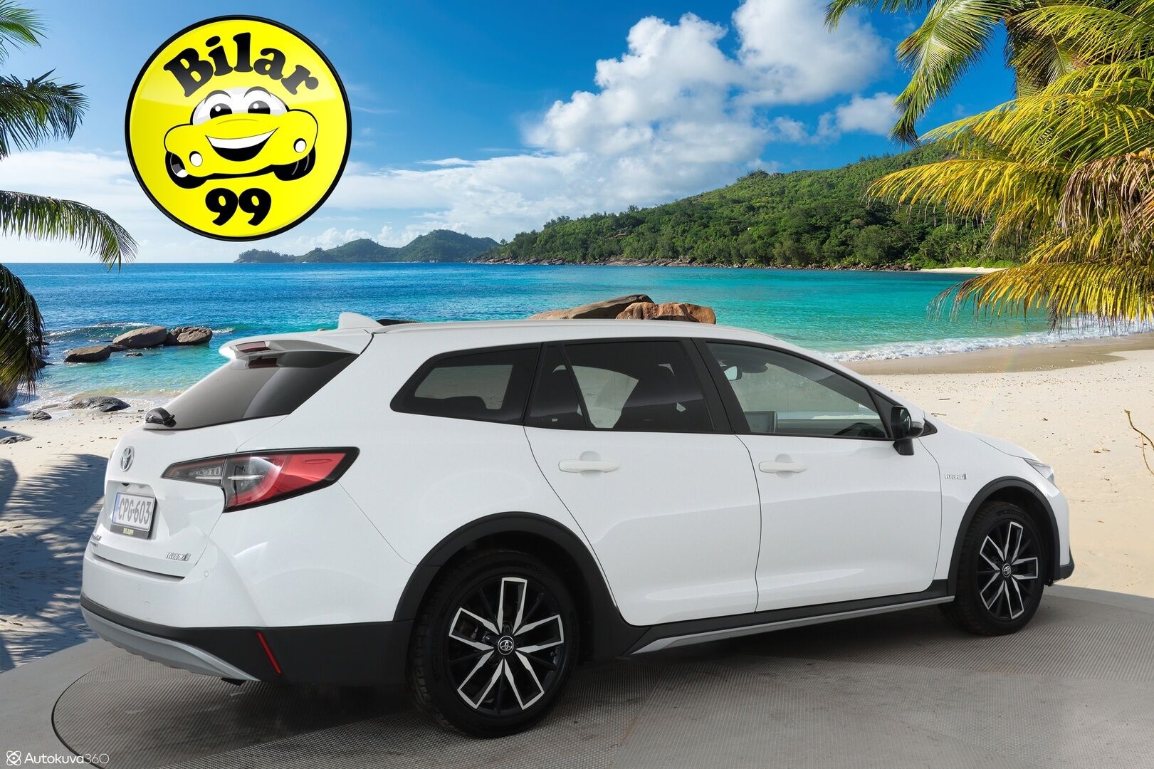 Toyota Corolla 2021 Touring Sports 1,8 Hybrid TREK Business ** Webasto / Adapt.Vakkari / P.Kamera / LED-valot / Navi / KeylessGO ** - 1.Om Suomi-auto / 2x Renkaat