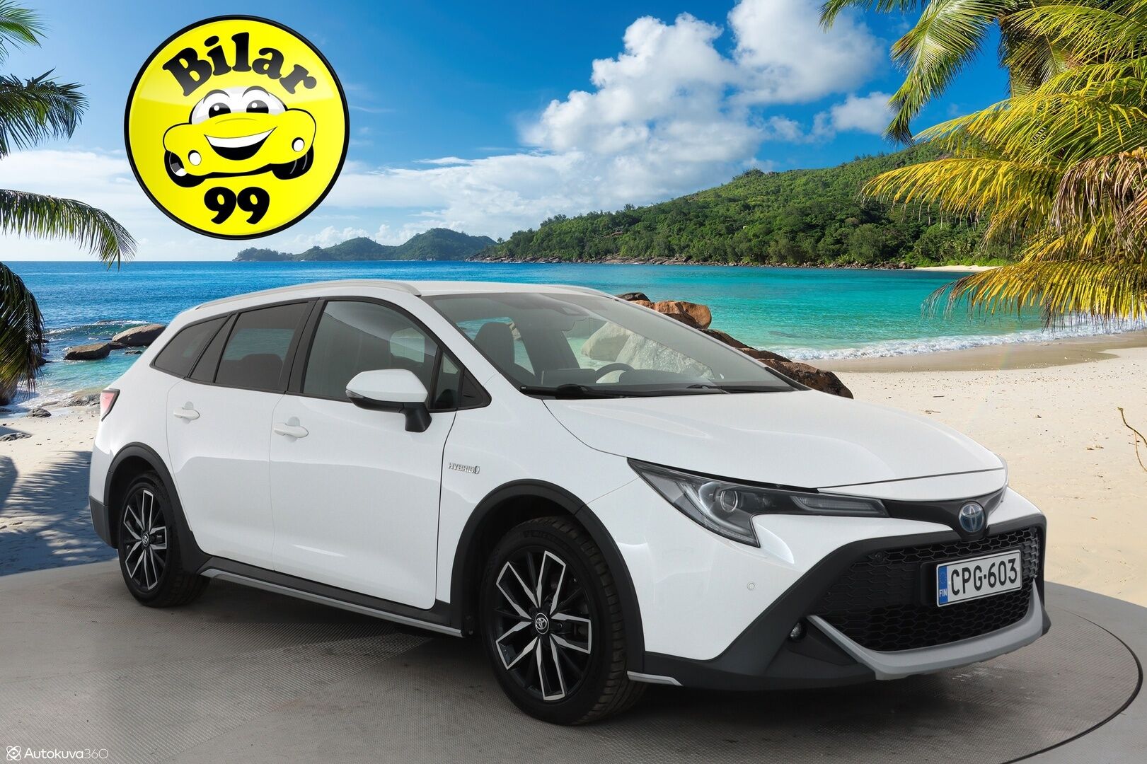 Toyota Corolla 2021 Touring Sports 1,8 Hybrid TREK Business ** Webasto / Adapt.Vakkari / P.Kamera / LED-valot / Navi / KeylessGO ** - 1.Om Suomi-auto / 2x Renkaat