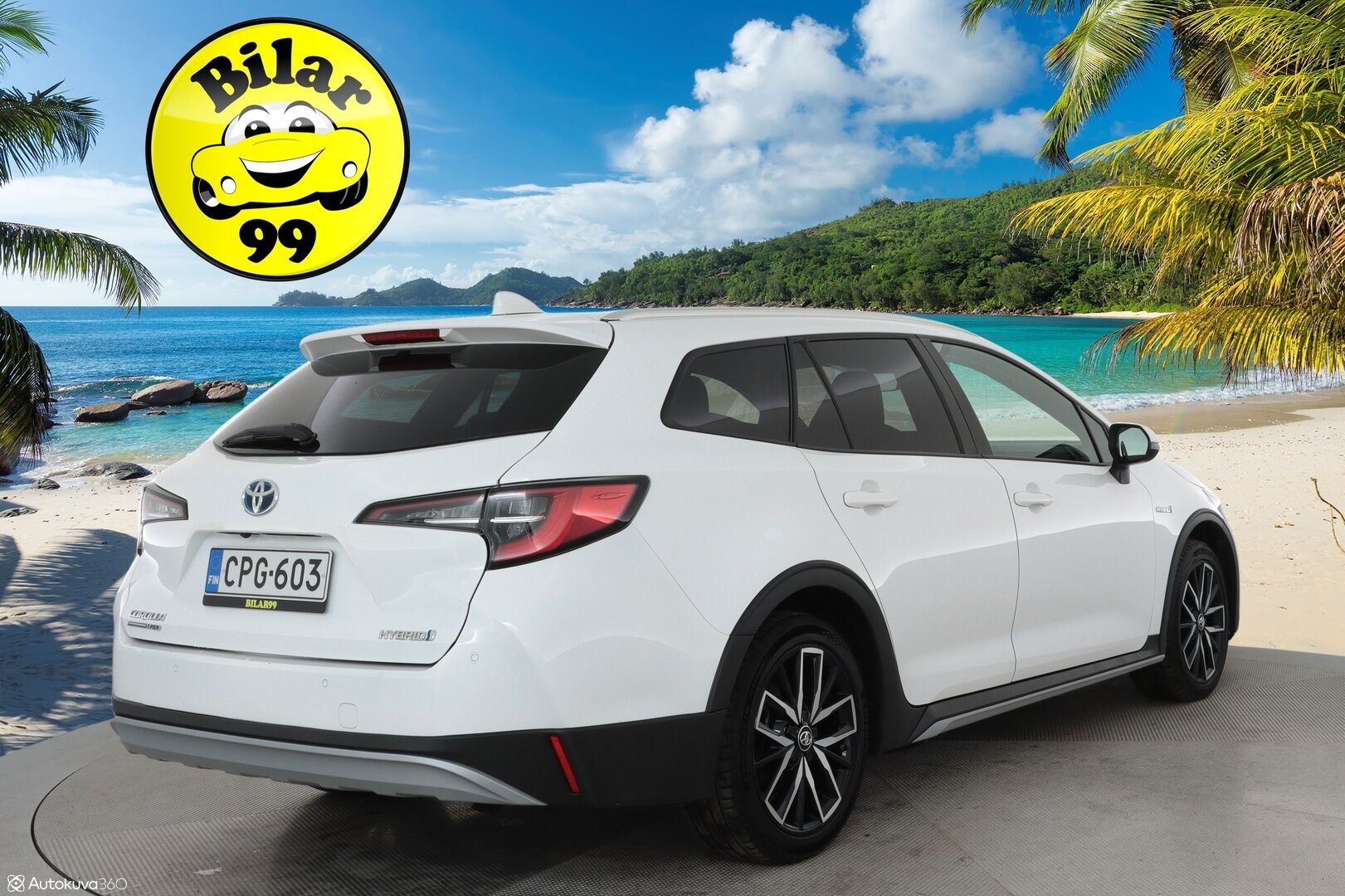 Toyota Corolla 2021 Touring Sports 1,8 Hybrid TREK Business ** Webasto / Adapt.Vakkari / P.Kamera / LED-valot / Navi / KeylessGO ** - 1.Om Suomi-auto / 2x Renkaat