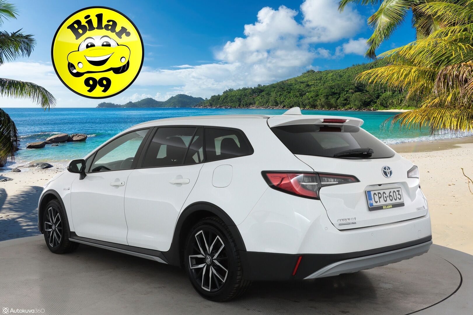 Toyota Corolla 2021 Touring Sports 1,8 Hybrid TREK Business ** Webasto / Adapt.Vakkari / P.Kamera / LED-valot / Navi / KeylessGO ** - 1.Om Suomi-auto / 2x Renkaat