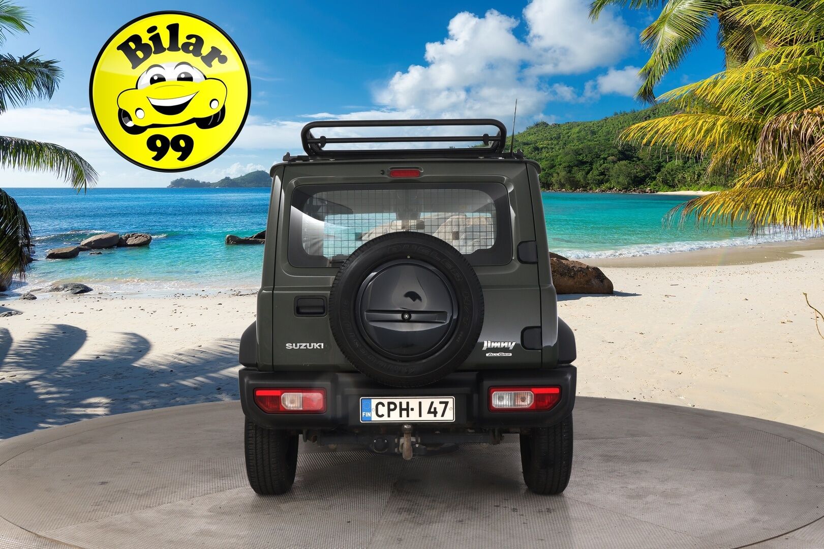 Suzuki Jimny 2022 LCV 1,5 VVT 4WD GL 5MT TWO-SEATER *1.Om. Suomi-Auto / Roof Rack valoilla / Korotettu / Led-lisävalot* - *Juuri saapunut! / Vakkari / "X Renkaat / Lohko / Siisti*