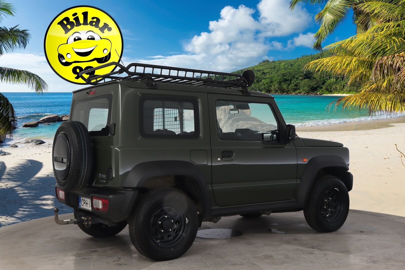 Suzuki Jimny 2022 LCV 1,5 VVT 4WD GL 5MT TWO-SEATER *1.Om. Suomi-Auto / Roof Rack valoilla / Korotettu / Led-lisävalot* - *Juuri saapunut! / Vakkari / "X Renkaat / Lohko / Siisti*