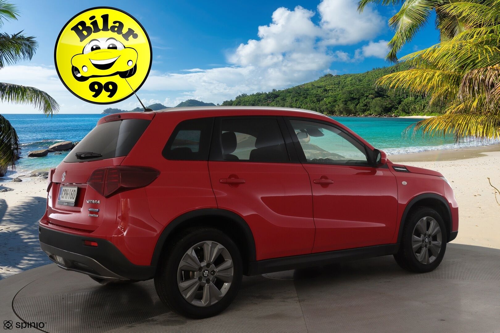 Suzuki Vitara 2022 1,4 BOOSTERJET 4WD GL+ HYBRID * Suomi-auto / ACC / LED / P.Kamera / Kaistavahti / Sisätilanlämmitin * - Kahdet Renkaat