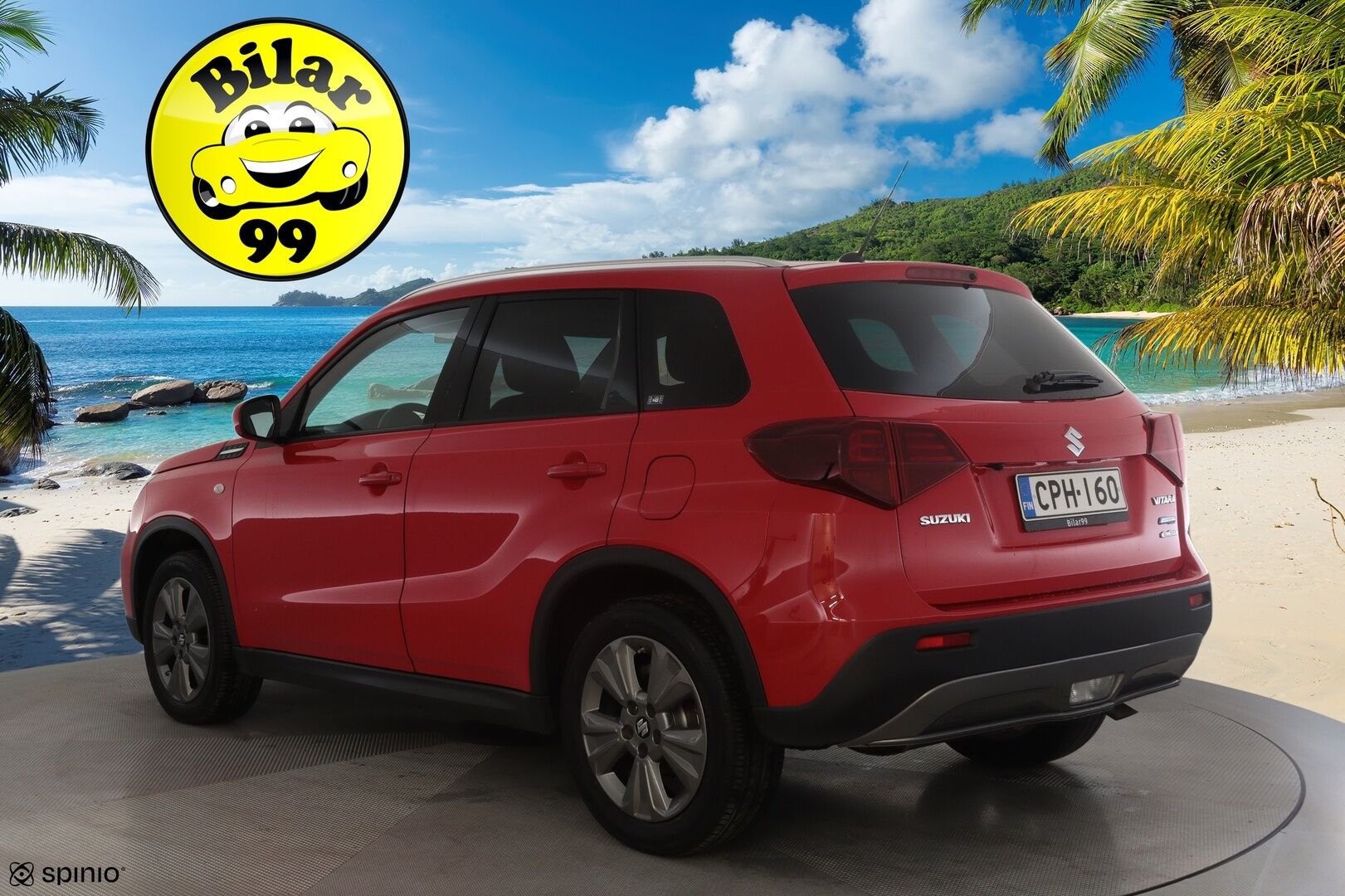 Suzuki Vitara 2022 1,4 BOOSTERJET 4WD GL+ HYBRID * Suomi-auto / ACC / LED / P.Kamera / Kaistavahti / Sisätilanlämmitin * - Kahdet Renkaat