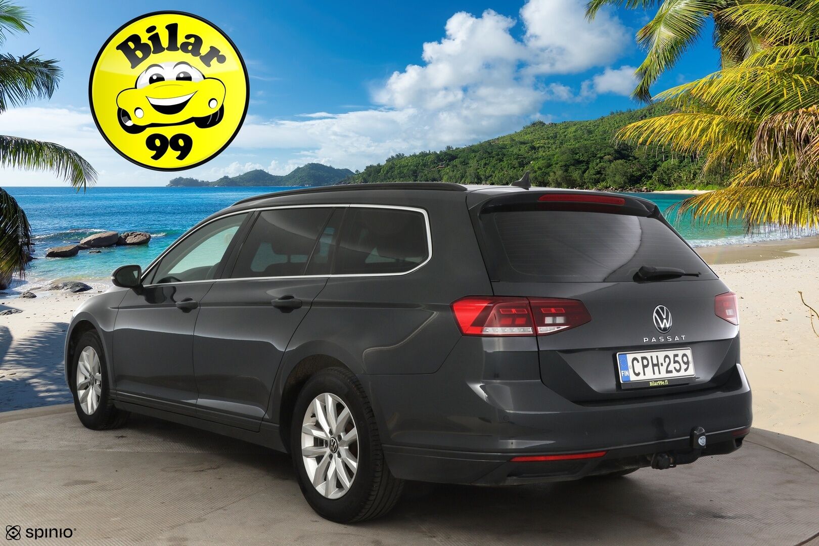 Volkswagen Passat 2021 Variant 2,0 TDI EVO SCR 110 kW DSG-automaatti* 2-.om Suomi-auto / Webasto / Koukku / Tutkat / Adaptivakkari / Sähköluukku * - * Esimerkillinen huoltohistoria / 2-om. Suomi-Auto / Halutumpi tumma väri / Hyvät varusteet * 