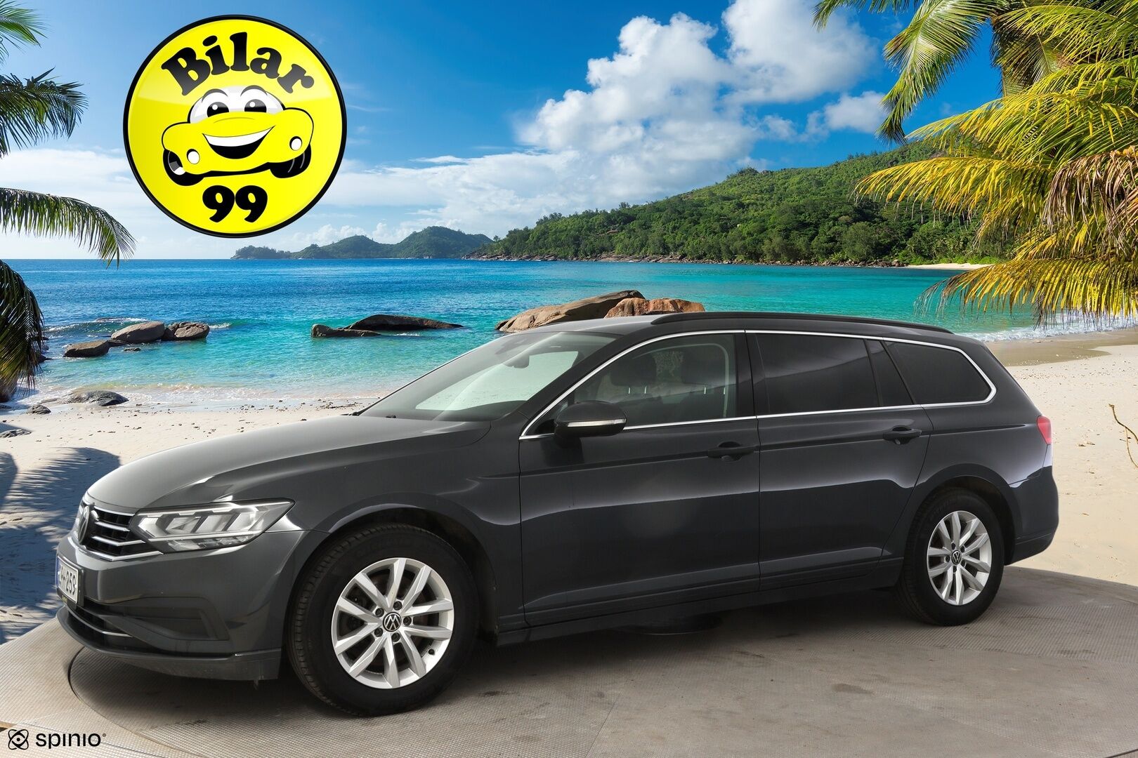 Volkswagen Passat 2021 Variant 2,0 TDI EVO SCR 110 kW DSG-automaatti* 2-.om Suomi-auto / Webasto / Koukku / Tutkat / Adaptivakkari / Sähköluukku * - * Esimerkillinen huoltohistoria / 2-om. Suomi-Auto / Halutumpi tumma väri / Hyvät varusteet * 
