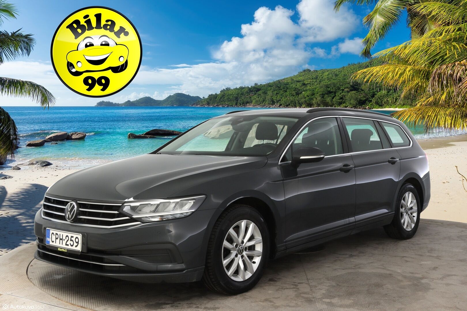 Volkswagen Passat 2021 PASSAT Farmari (AC) 5ov 1968cm3 A * 2-.om Suomi-auto / Webasto / Koukku / Tutkat / Adaptivakkari / Sähköluukku * - * Esimerkillinen huoltohistoria / 2-om. Suomi-Auto / Halutumpi tumma väri / Hyvät varusteet * 