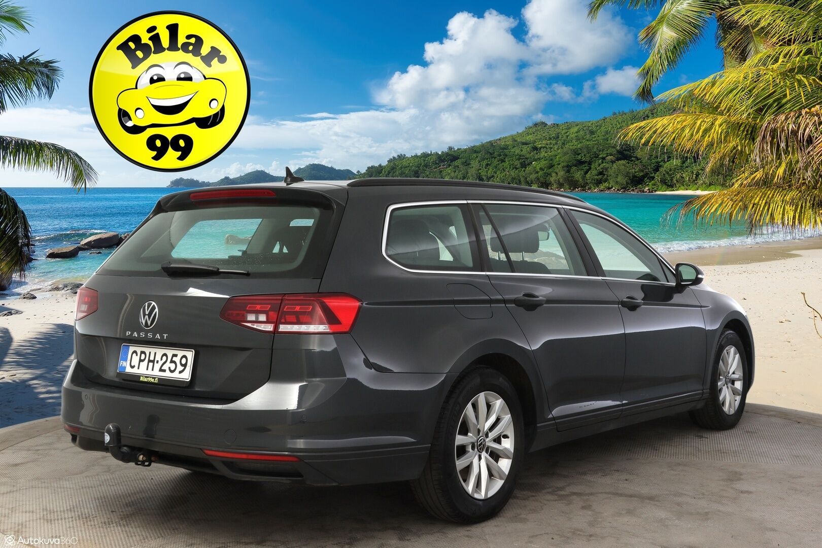 Volkswagen Passat 2021 PASSAT Farmari (AC) 5ov 1968cm3 A * 2-.om Suomi-auto / Webasto / Koukku / Tutkat / Adaptivakkari / Sähköluukku * - * Esimerkillinen huoltohistoria / 2-om. Suomi-Auto / Halutumpi tumma väri / Hyvät varusteet * 