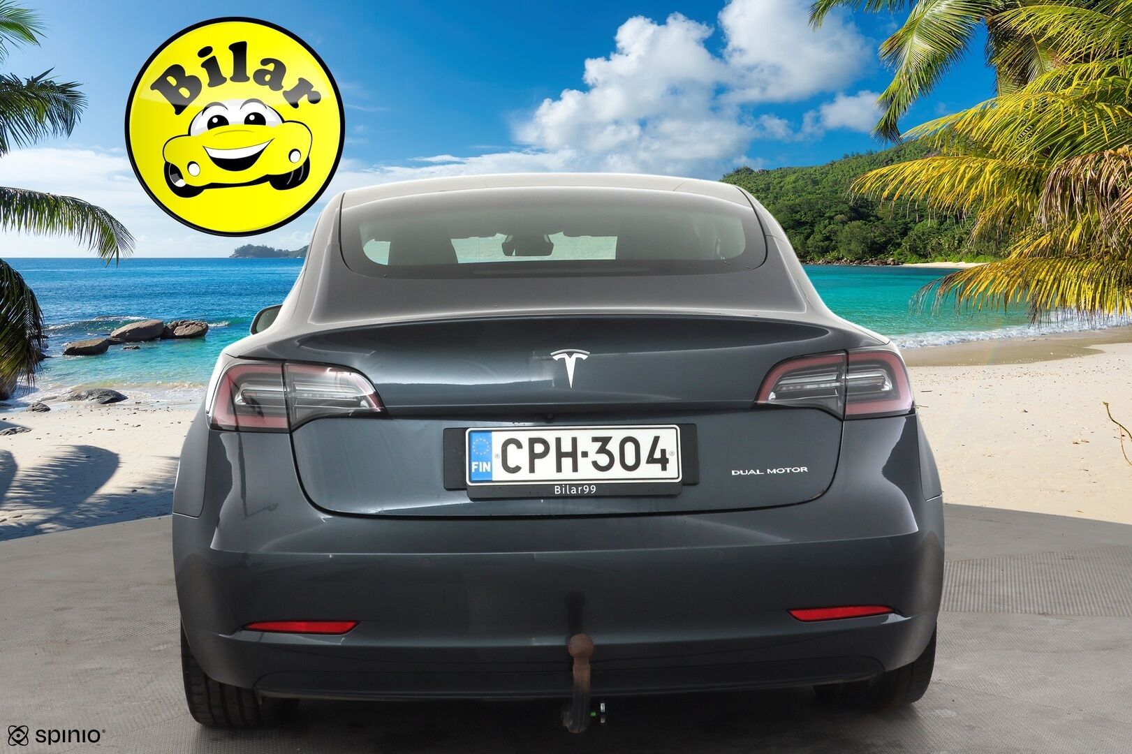 Tesla Model 3 2021 Long Range - | Koukku | ILP | Lasikatto | ACC | Matrix-LED | P.Kamera | Muistipenkki | Premium Audio | Navi | Kaistavahti | Keyless | Premium Connectivity | 1-om Suomi-auto | 2x Latauskaapelit | Kahdet renkaat |
