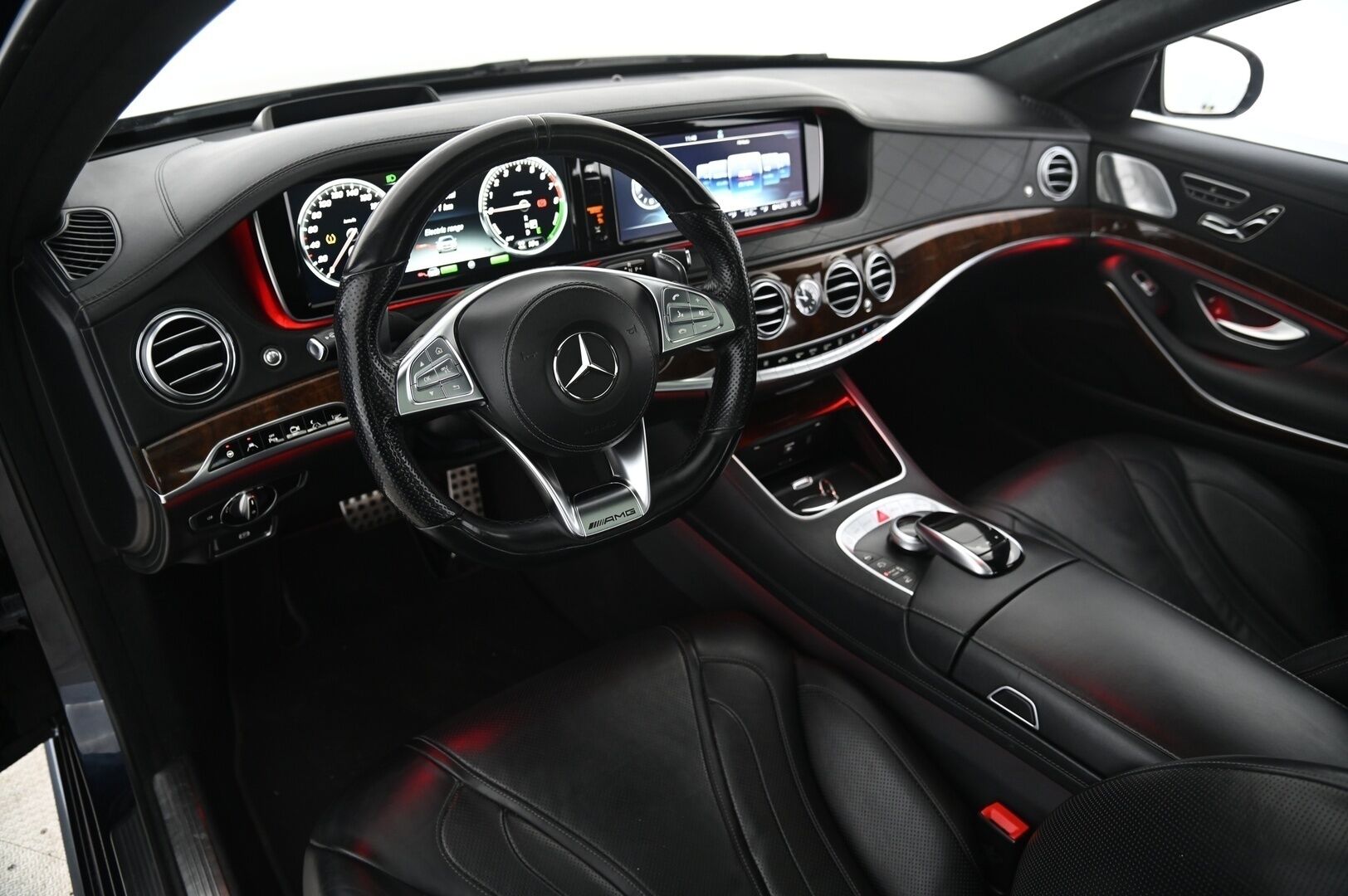 Mercedes-Benz S 2017 500 e L AMG-Styling - Burmester | Panorama | 360 | DTR+ | imuovet | HUD | Ilmastoidut takapenkit | Puhdas CarVertical | Airmatic | Digimittaristo | Ilmastoidut mukitelineet | Soft close | Night Vision | 