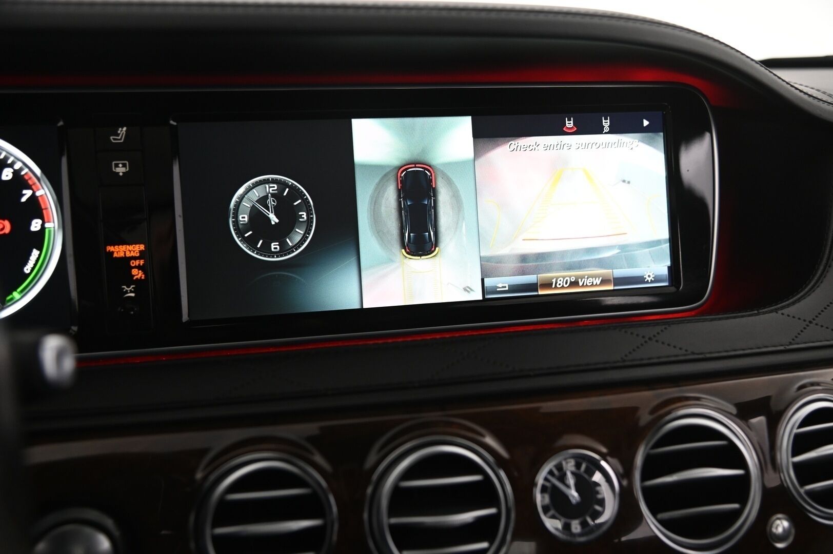 Mercedes-Benz S 2017 500 e L AMG-Styling**Burmester / Panorama / 360 / DTR+ / imuovet /HUD/ Ilmastoidut takapenkit* - *Puhdas CarVertical / Airmatic / Digimittaristo / Ilmastoidut mukitelineet / Soft close / Night Vision/ 2x vanteet*