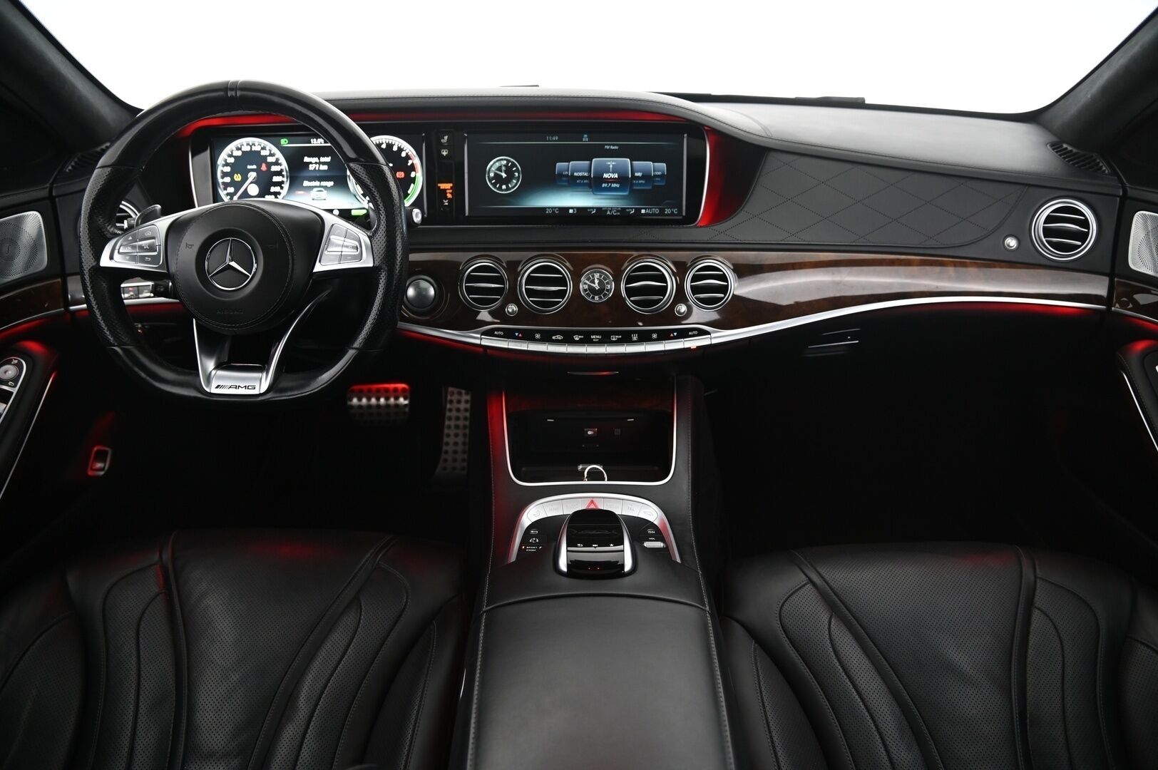 Mercedes-Benz S 2017 500 e L AMG-Styling - Burmester | Panorama | 360 | DTR+ | imuovet | HUD | Ilmastoidut takapenkit | Puhdas CarVertical | Airmatic | Digimittaristo | Ilmastoidut mukitelineet | Soft close | Night Vision | 