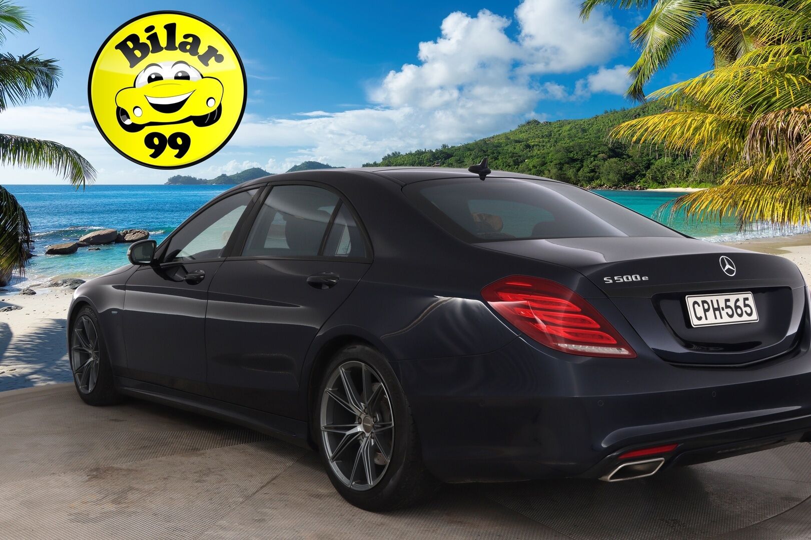 Mercedes-Benz S 2017 500 e L AMG-Styling - Burmester | Panorama | 360 | DTR+ | imuovet | HUD | Ilmastoidut takapenkit | Puhdas CarVertical | Airmatic | Digimittaristo | Ilmastoidut mukitelineet | Soft close | Night Vision | 