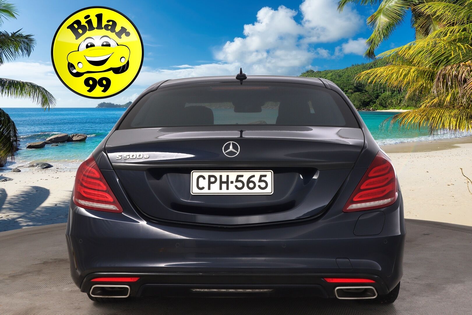 Mercedes-Benz S 2017 500 e L AMG-Styling**Burmester / Panorama / 360 / DTR+ / imuovet /HUD/ Ilmastoidut takapenkit* - *Puhdas CarVertical / Airmatic / Digimittaristo / Ilmastoidut mukitelineet / Soft close / Night Vision/ 2x vanteet*