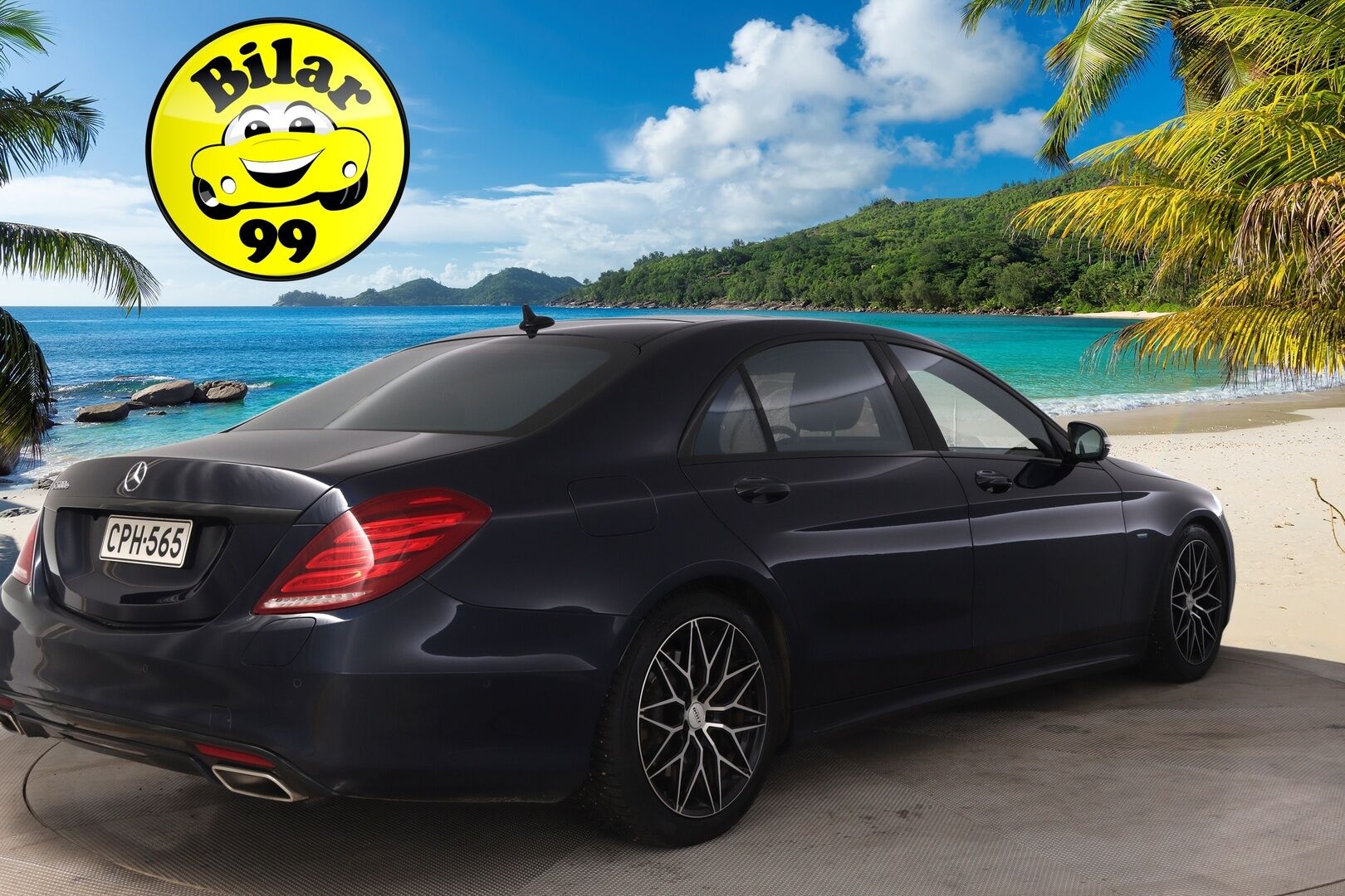 Mercedes-Benz S 2017 500 e L AMG-Styling - Burmester | Panorama | 360 | DTR+ | imuovet | HUD | Ilmastoidut takapenkit | Puhdas CarVertical | Airmatic | Digimittaristo | Ilmastoidut mukitelineet | Soft close | Night Vision | 