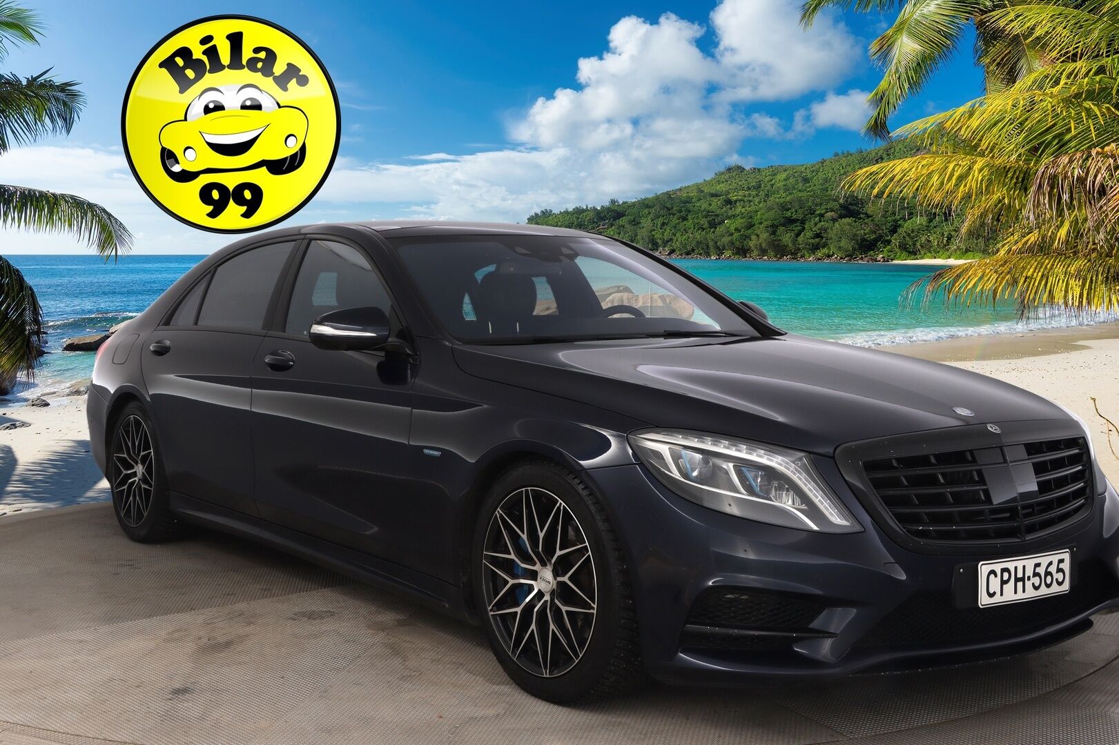 Mercedes-Benz S 2017 500 e L AMG-Styling**Burmester / Panorama / 360 / DTR+ / imuovet /HUD/ Ilmastoidut takapenkit* - *Puhdas CarVertical / Airmatic / Digimittaristo / Ilmastoidut mukitelineet / Soft close / Night Vision/ 2x vanteet*