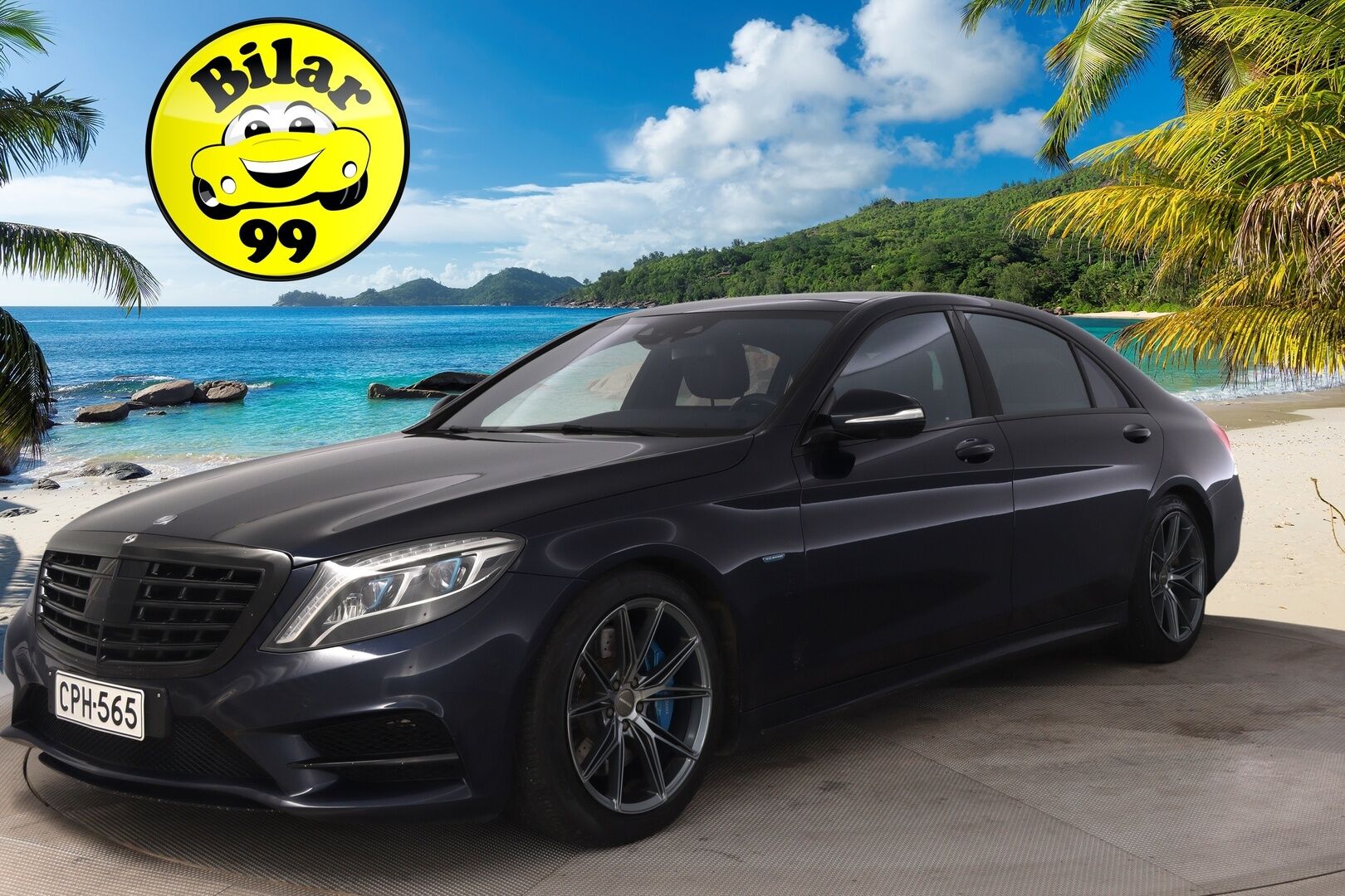 Mercedes-Benz S 2017 500 e L AMG-Styling**Burmester / Panorama / 360 / DTR+ / imuovet /HUD/ Ilmastoidut takapenkit* - *Puhdas CarVertical / Airmatic / Digimittaristo / Ilmastoidut mukitelineet / Soft close / Night Vision/ 2x vanteet*