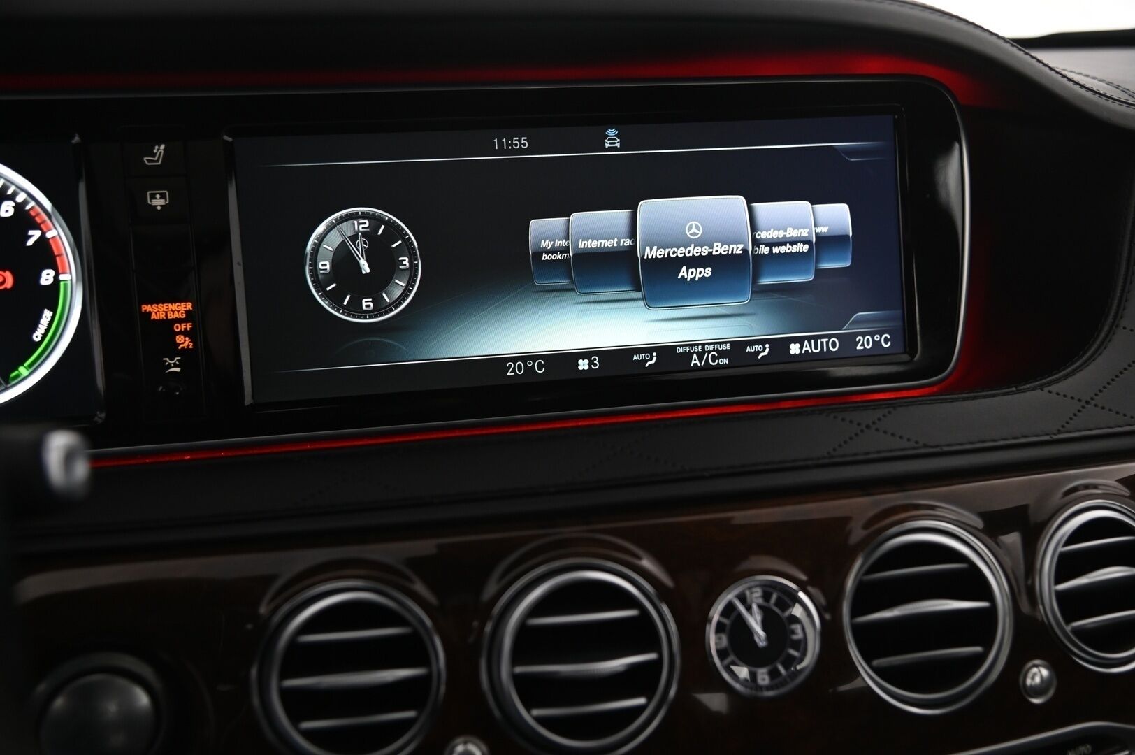 Mercedes-Benz S 2017 500 e L AMG-Styling**Burmester / Panorama / 360 / DTR+ / imuovet /HUD/ Ilmastoidut takapenkit* - *Puhdas CarVertical / Airmatic / Digimittaristo / Ilmastoidut mukitelineet / Soft close / Night Vision/ 2x vanteet*