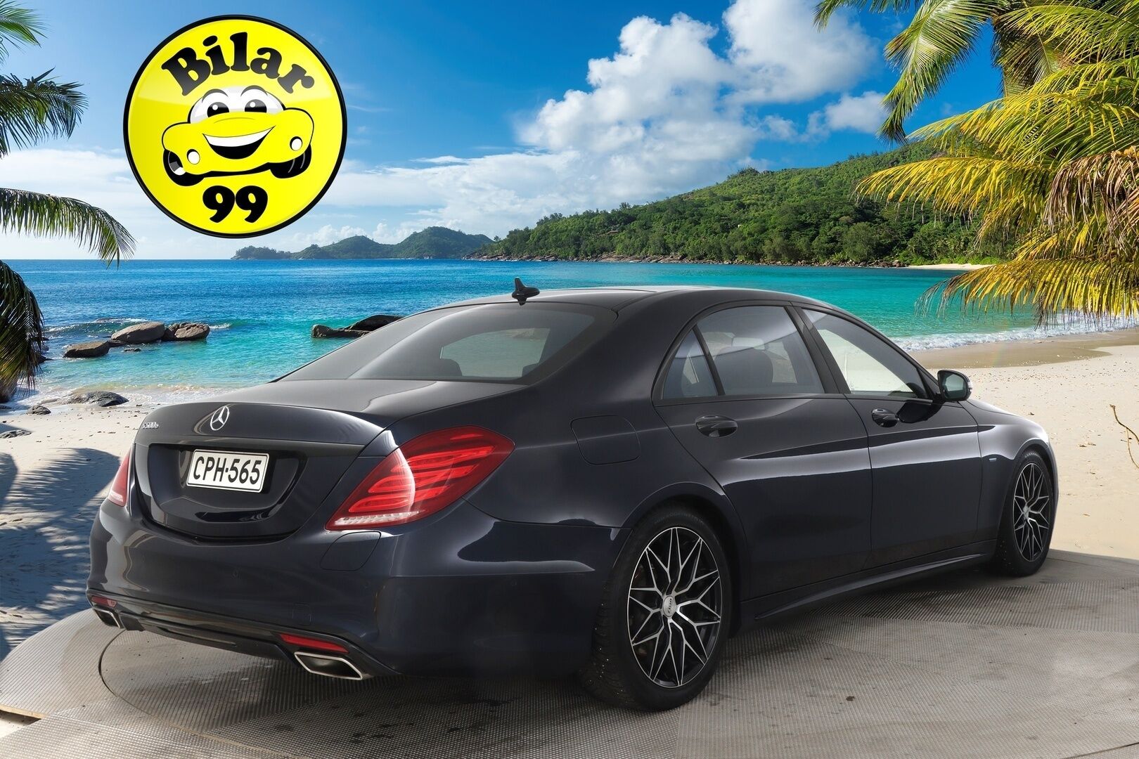 Mercedes-Benz S 2017 500 e L AMG-Styling**Burmester / Panorama / 360 / DTR+ / imuovet /HUD/ Ilmastoidut takapenkit* - *Puhdas CarVertical / Airmatic / Digimittaristo / Ilmastoidut mukitelineet / Soft close / Night Vision*