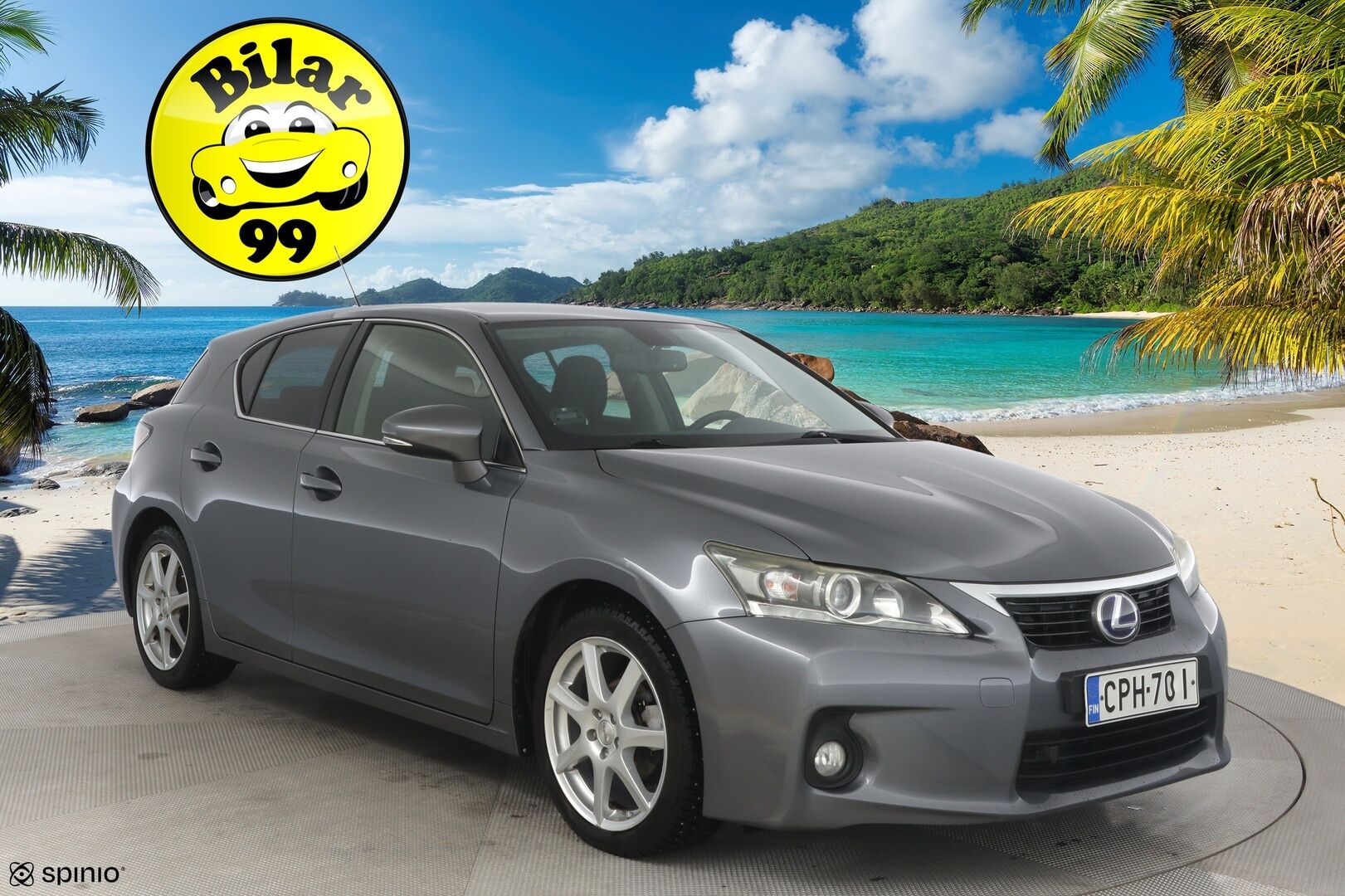 Lexus CT 2013 200H * P-Kamera / Vakionopeudensäädin / Alcantara penkit * - Myydään juuri katsastettuna / Siisti yksilö kyseessä / Kummatkin renkaat ajokuntoiset* - HULLUT JOULUT KORKOTARJOUS 2,49% 