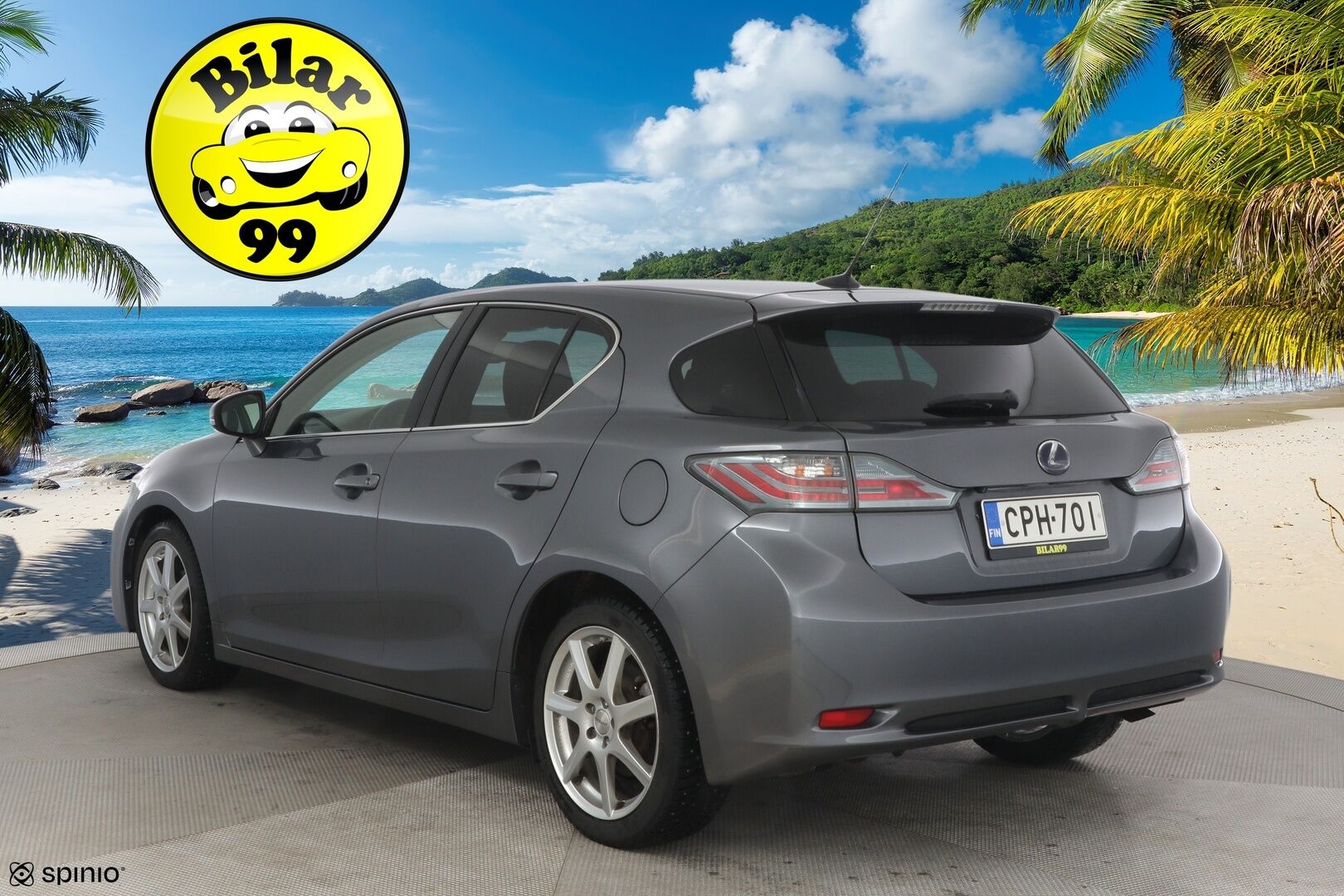 Lexus CT 2013 200H * P-Kamera / Vakionopeudensäädin / Alcantara penkit * - Myydään juuri katsastettuna / Siisti yksilö kyseessä / Kummatkin renkaat ajokuntoiset* - HULLUT JOULUT KORKOTARJOUS 2,49% 