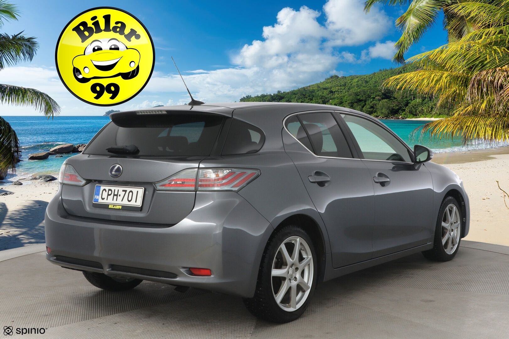 Lexus CT 2013 200H * P-Kamera / Vakionopeudensäädin / Alcantara penkit * - Myydään juuri katsastettuna / Siisti yksilö kyseessä / Kummatkin renkaat ajokuntoiset* - HULLUT JOULUT KORKOTARJOUS 2,49% 