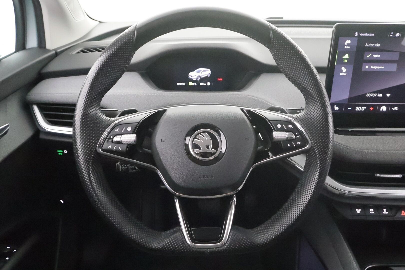 Skoda Enyaq 2021 80 Launch Edition iV * ILP / Koukku / ACC / LED / P.Kamera / Navi / Kaistavahti / Digimittaristo * - Suomi-auto / Kahdet renkaat 