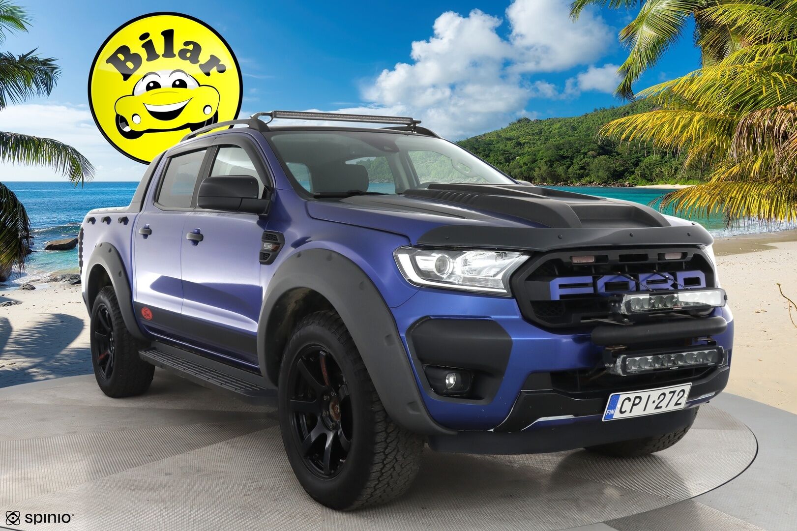 Ford Ranger 2020 Double Cab 2,0 TDCi 170 hp A10 4x4 XLT - Aivan jäätävilla varusteilla| Webasto kauk. | Koukku | Lisävalot | Vetotapakytkentä | Ford Pass Connect | Kaistavahti |