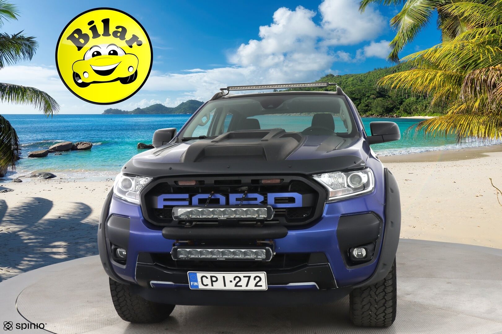 Ford Ranger 2020 Double Cab 2,0 TDCi 170 hp A10 4x4 XLT - Aivan jäätävilla varusteilla| Webasto kauk. | Koukku | Lisävalot | Vetotapakytkentä | Ford Pass Connect | Kaistavahti |