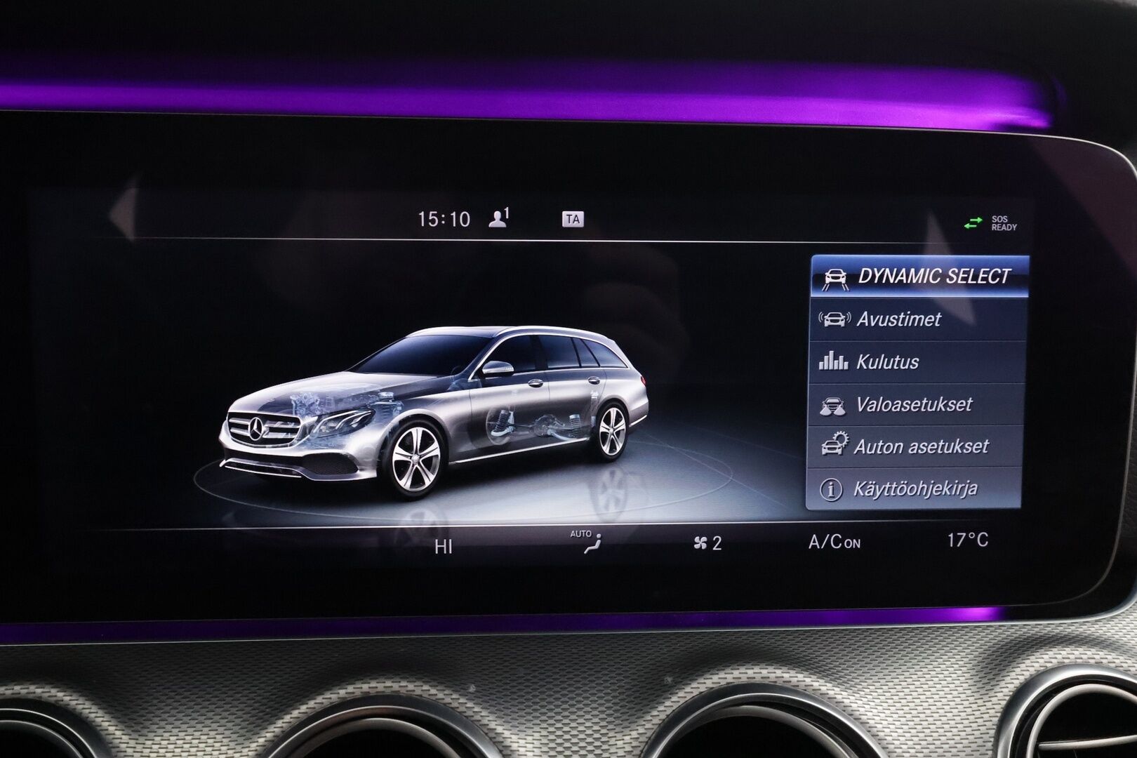 Mercedes-Benz E 2017 220 d T A Premium Business * Distronic Plus / Widescreen / Multibeam / Koukku / Sporttipenkit / Lohko* - Kahdet Renkaat - HULLUT AVAJAISHULINAT KORKOTARJOUS 3,29 %