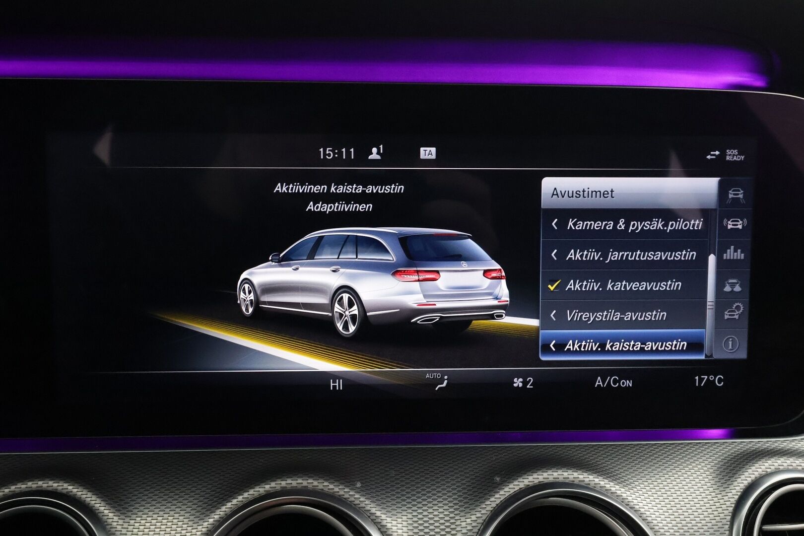 Mercedes-Benz E 2017 220 d T A Premium Business * Distronic Plus / Widescreen / Multibeam / Koukku / Sporttipenkit / Lohko* - Kahdet Renkaat - HULLUT AVAJAISHULINAT KORKOTARJOUS 3,29 %