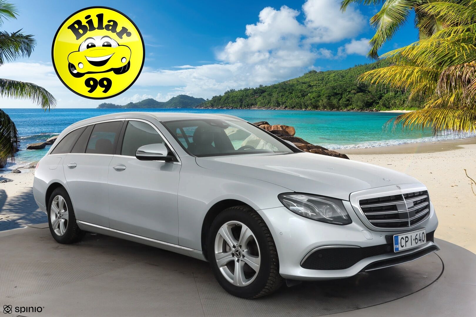 Mercedes-Benz E 2017 220 d T A Premium Business * Distronic Plus / Koukku / Lohko / Widescreen / Multibeam / Osasähköt * - Kahdet Renkaat