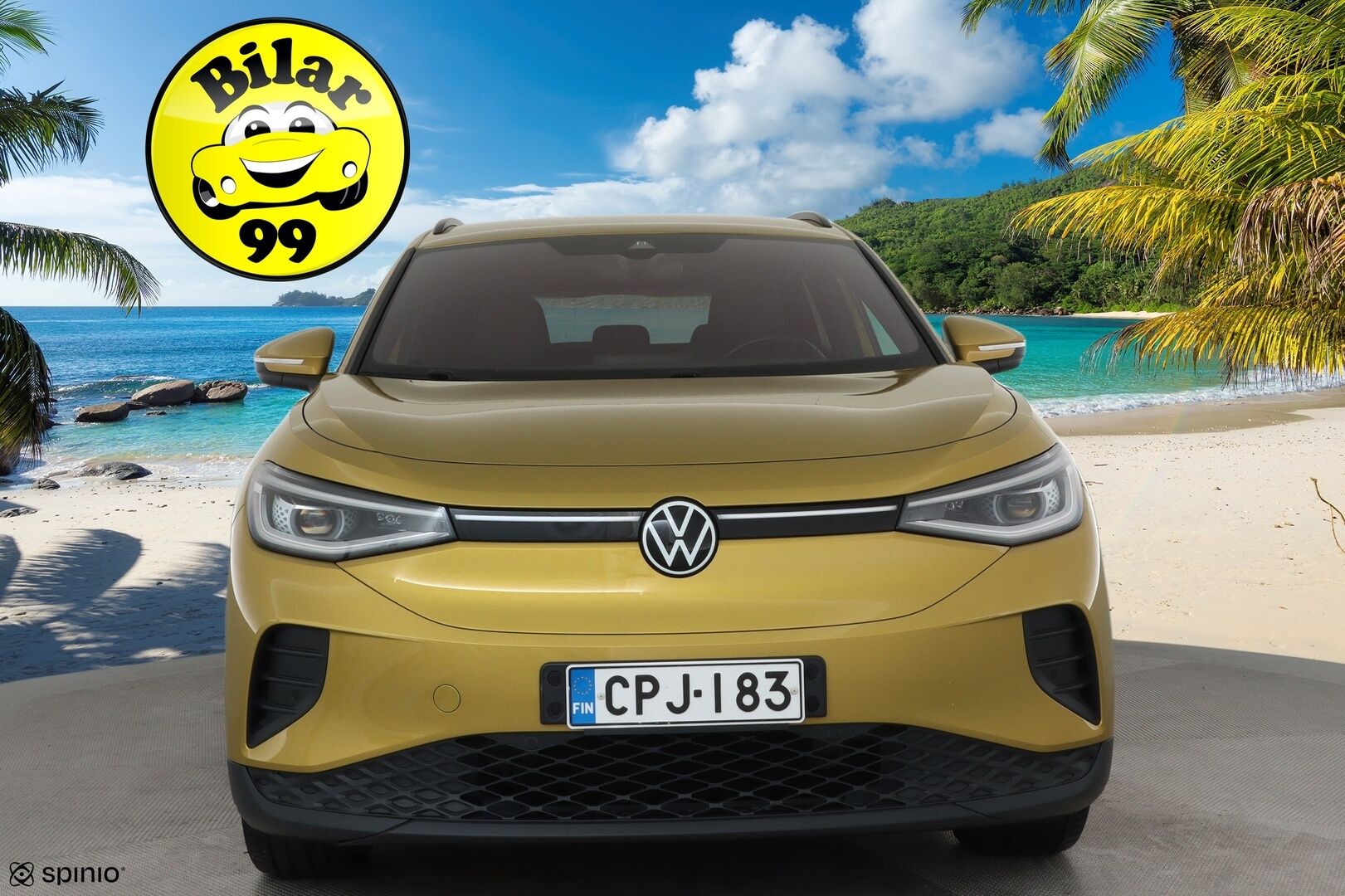 Volkswagen ID.4 2021 Pro Performance Business 150 kW **Lämpöpumppu / Koukku / Adapt.Vakkari / Matrix-LED / P.Kamera / Navi / Kaistavahti** - 1-om Suomi-auto / Akku kuntotarkastettu / 2x Latauskaapelit / Kahdet Renkaat / Juuri Huollettu!