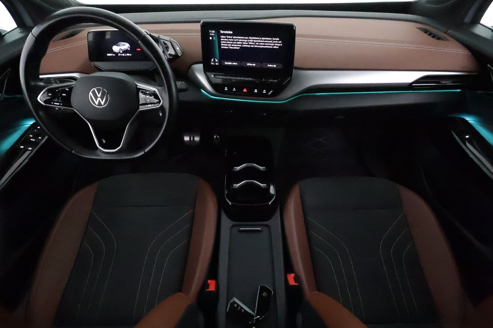Volkswagen ID.4 2021 Pro Performance Business 150 kW **Lämpöpumppu / Adapt.Vakkari / Matrix-LED / P. Kamera / Kaistavahti / Navi / Keyless** - 1-om Suomi-auto / 2x Latauskaapelit / Kahdet Renkaat / Merkkihuollettu!