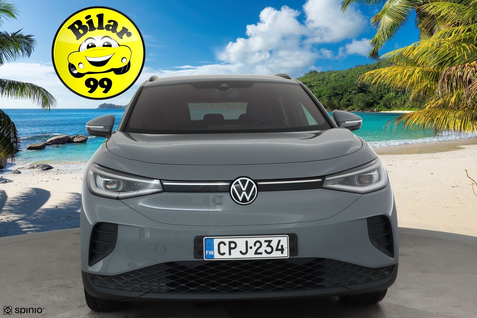 Volkswagen ID.4 2021 Pro Performance Business 150 kW **Lämpöpumppu / Adapt.Vakkari / Matrix-LED / P. Kamera / Kaistavahti / Navi / Keyless** - 1-om Suomi-auto / 2x Latauskaapelit / Kahdet Renkaat / Merkkihuollettu!