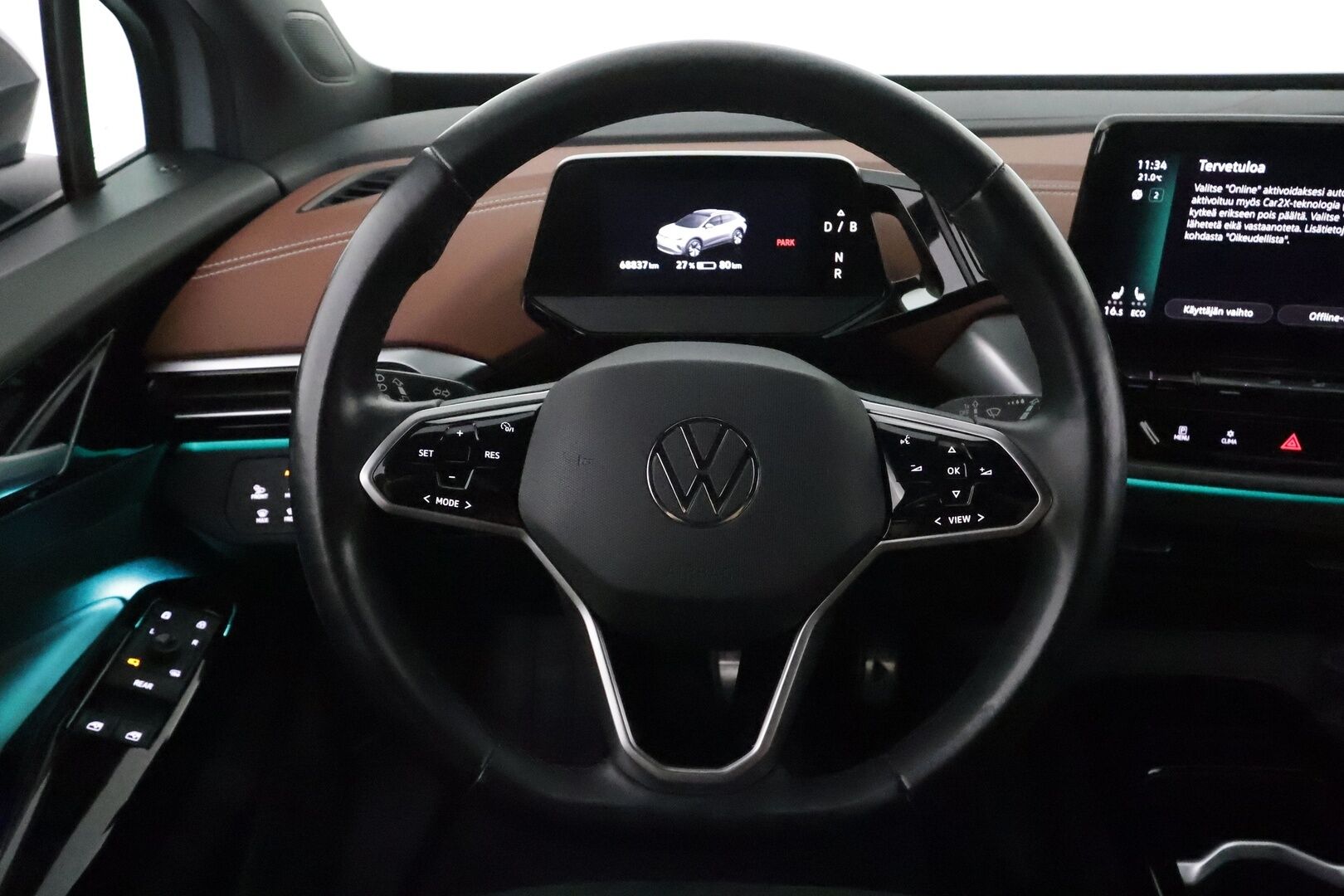 Volkswagen ID.4 2021 Pro Performance Business 150 kW **Lämpöpumppu / Adapt.Vakkari / Matrix-LED / P. Kamera / Kaistavahti / Navi / Keyless** - 1-om Suomi-auto / 2x Latauskaapelit / Kahdet Renkaat / Merkkihuollettu!