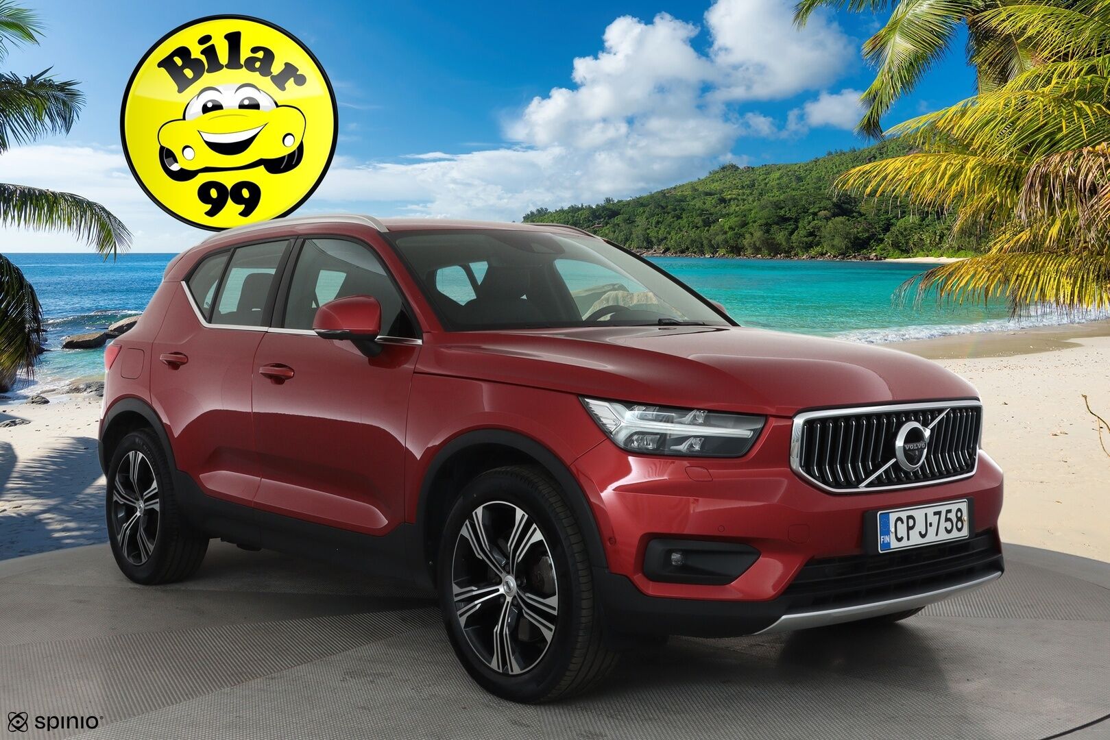 Volvo XC40 2021 T5 TwE Business Inscription aut **Adapt.vakkari / Full LED / Muistipenkki / 360° / Webasto / Navi / KeylessGo** - 3,99 % KORKOTARJOUS TÄHÄN AUTOON - 1.Om Suomi-auto / Kahdet renkaat aluvanteilla / Merkkihuollettu / Sähköpenkit / Penkinlämmittimet takana / Tuulilasin lämmitin / BLIS / Koukku