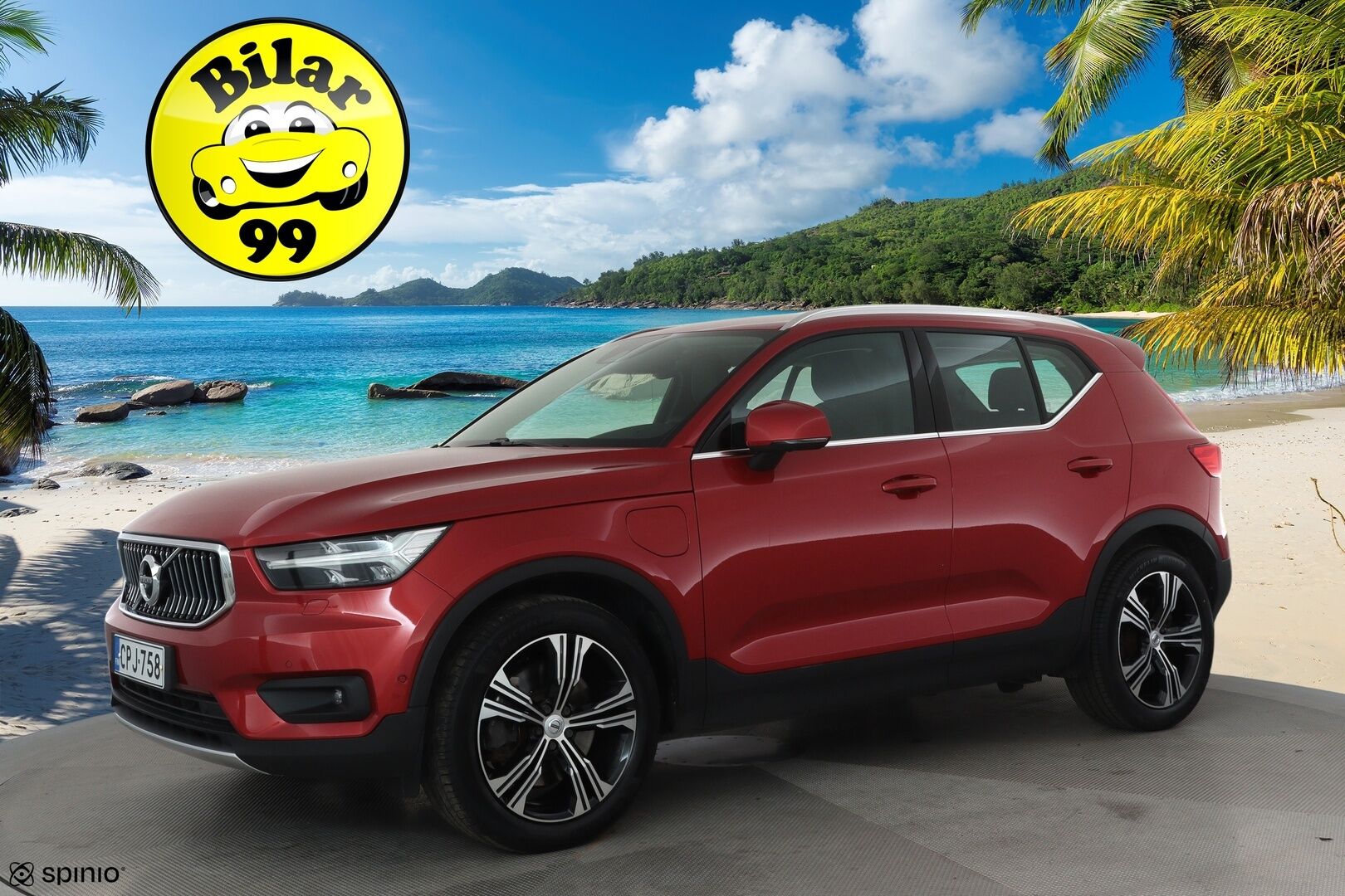 Volvo XC40 2021 T5 TwE Business Inscription aut **Adapt.vakkari / Full LED / Muistipenkki / 360° / Webasto / Navi / KeylessGo** - 3,99 % KORKOTARJOUS TÄHÄN AUTOON - 1.Om Suomi-auto / Kahdet renkaat aluvanteilla / Merkkihuollettu / Sähköpenkit / Penkinlämmittimet takana / Tuulilasin lämmitin / BLIS / Koukku