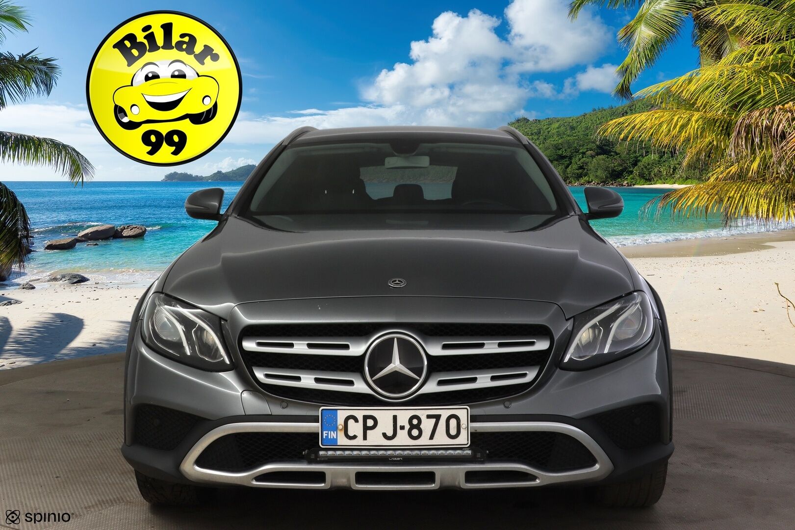 Mercedes-Benz E 2017 220 d 4Matic T A All-Terrain * Distronic+ / Webasto / Ilma-Alusta / Sähkökontti / Vetokoukku / P-Kamera* - Adapt. Cruise / 2x Vanteet & Renkaat / Hyvin huollettu! - HULLUT AVAJAISHULINAT KORKOTARJOUS 3,29 %