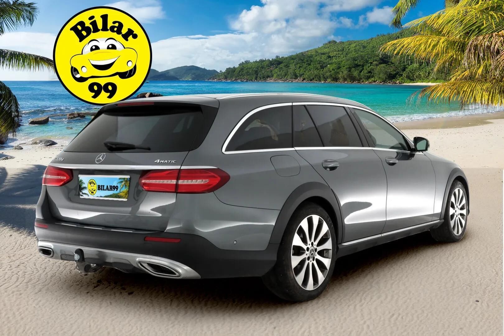 Mercedes-Benz E 2017 220 d 4Matic T A All-Terrain * Distronic+ / Sähkökontti / Vetokoukku / Webasto / P-Kamera* - 2x Vanteet & Renkaat / Hyvin huollettu! - HULLUT VÄLIPÄIVÄT KORKOTARJOUS 2,49%