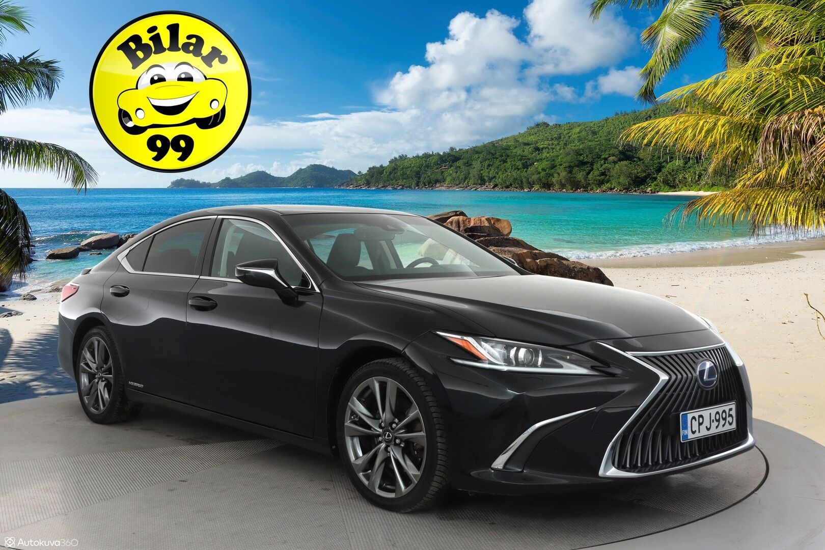 Lexus ES 2020 300H Executive **Lasikattoluukku / Adapt.Vakkari / P. Kamera / LED-valot / Nahkaverhoilu / KeylessGO / 2x Renkaat** - 3,99 % KORKOTARJOUS TÄHÄN AUTOON - 