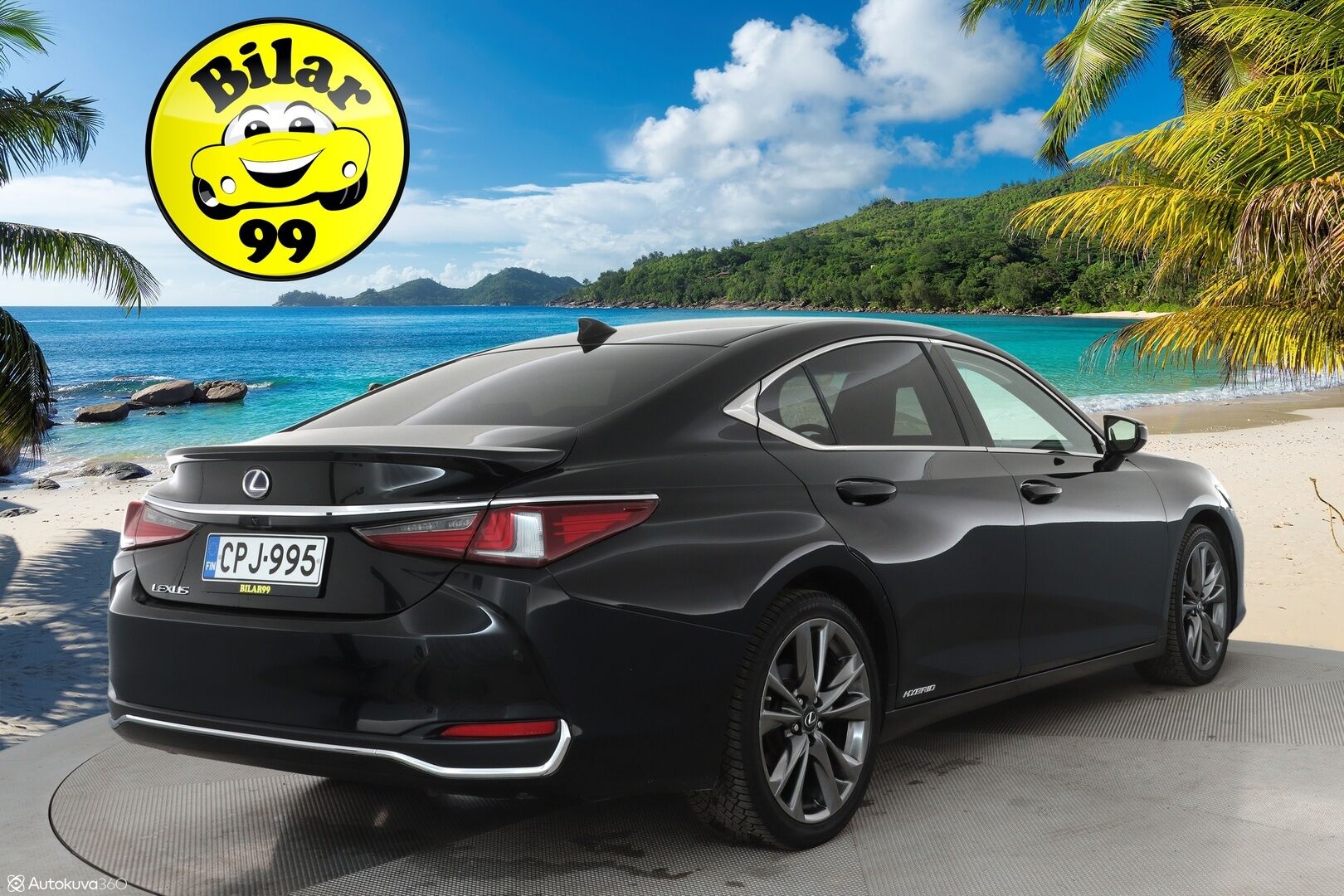 Lexus ES 2020 300H Executive **Lasikattoluukku / Adapt.Vakkari / P. Kamera / LED-valot / Nahkaverhoilu / KeylessGO / 2x Renkaat** - 3,99 % KORKOTARJOUS TÄHÄN AUTOON - 